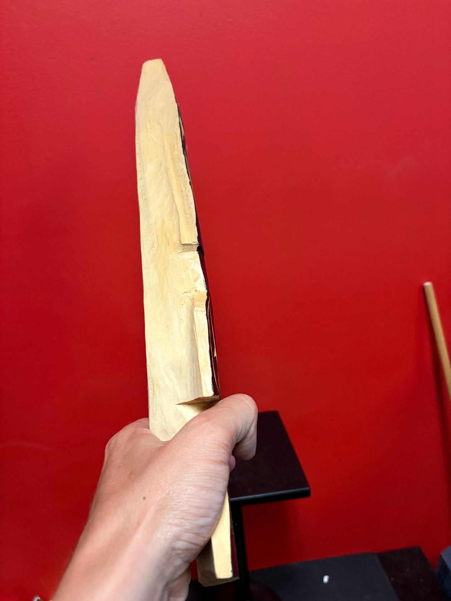 Beautiful  - 18 x 5“ indigenous first nation Pacific Northwest coast lambert goldsmith salmon feast bowl  signed with info- abalone inset