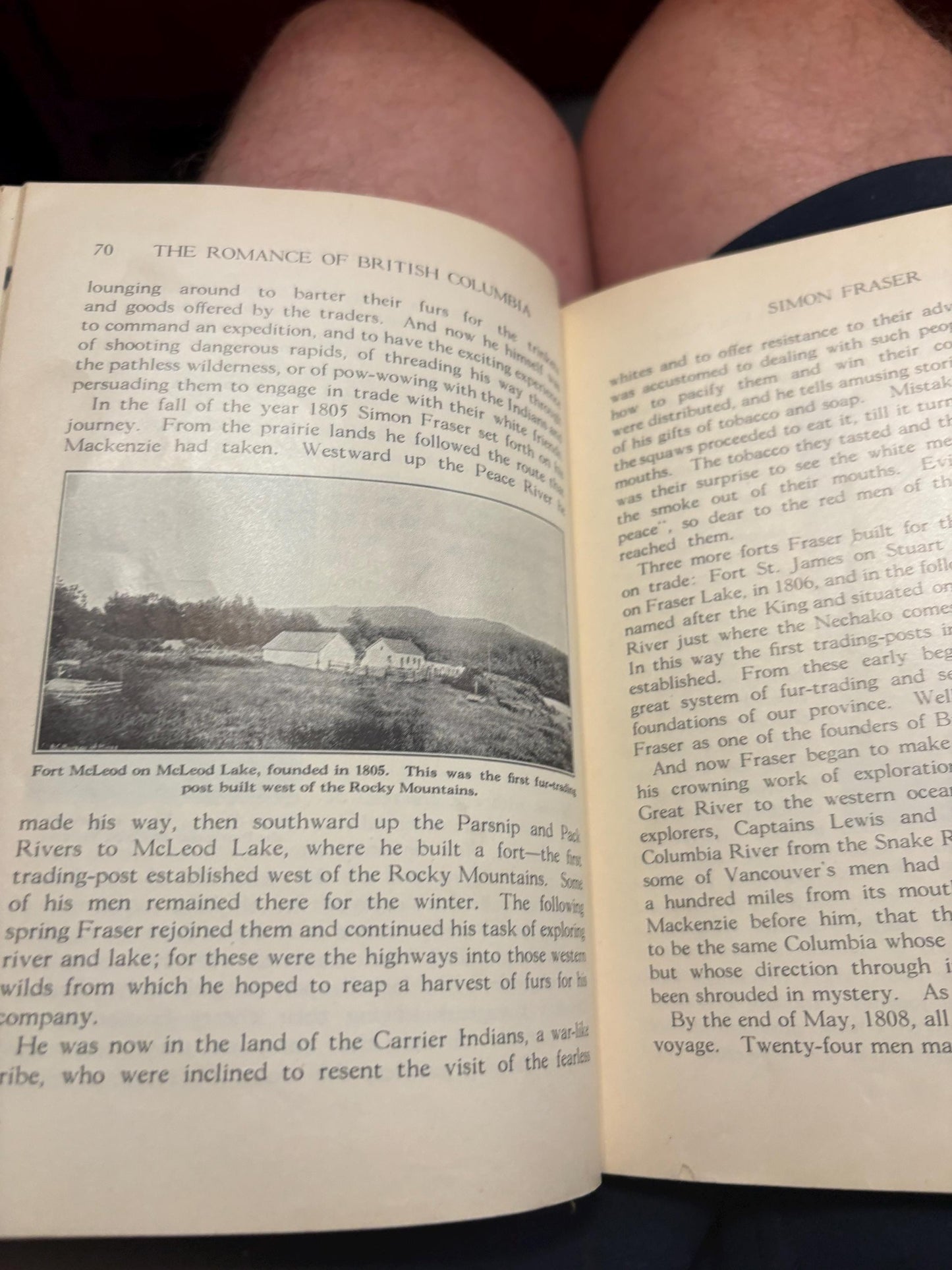 Fabulous book entitled the romance of British Columbia 1934 decent condition. See photos. 216 pages amazing gift