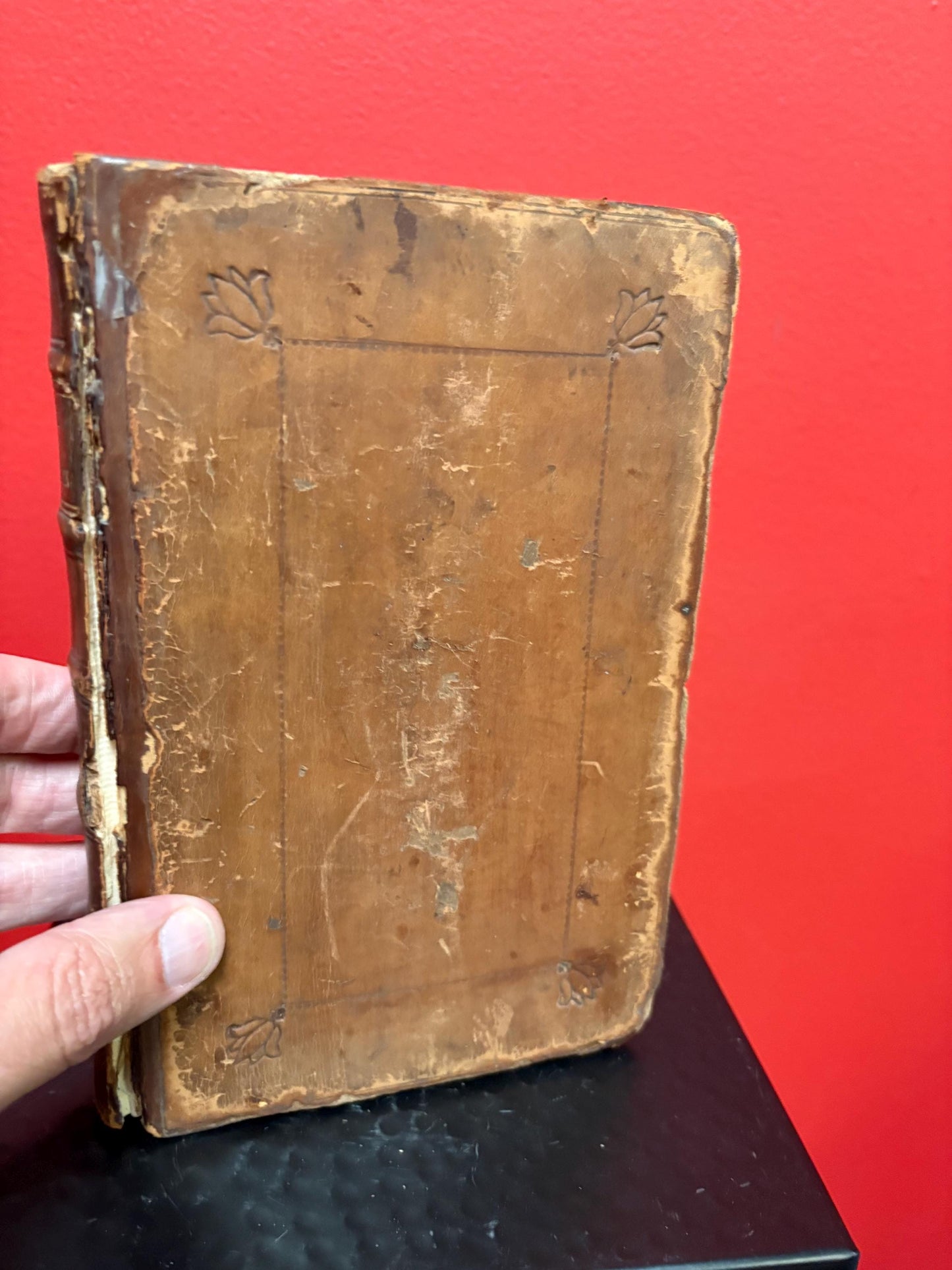 Beautiful late 17th century copy of life of CLARENDON covers detached great display