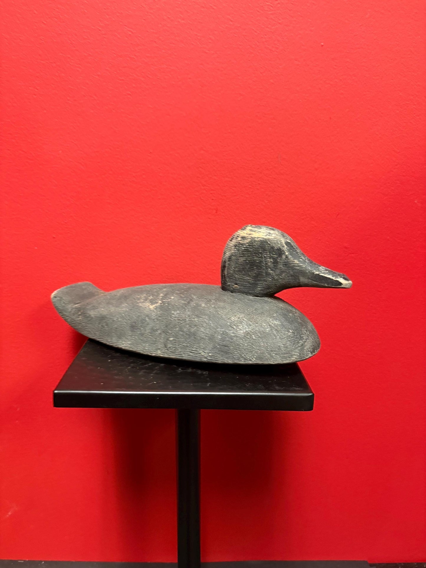 Beautiful antique 12 x 5“ high authentic Canadian duck decoy great condition and patina
