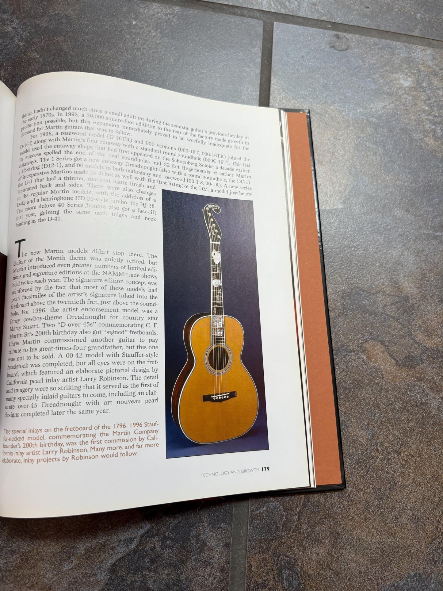 Amazing Martins guitar history book of that condition and great gift 230 pages great pictures and info wow