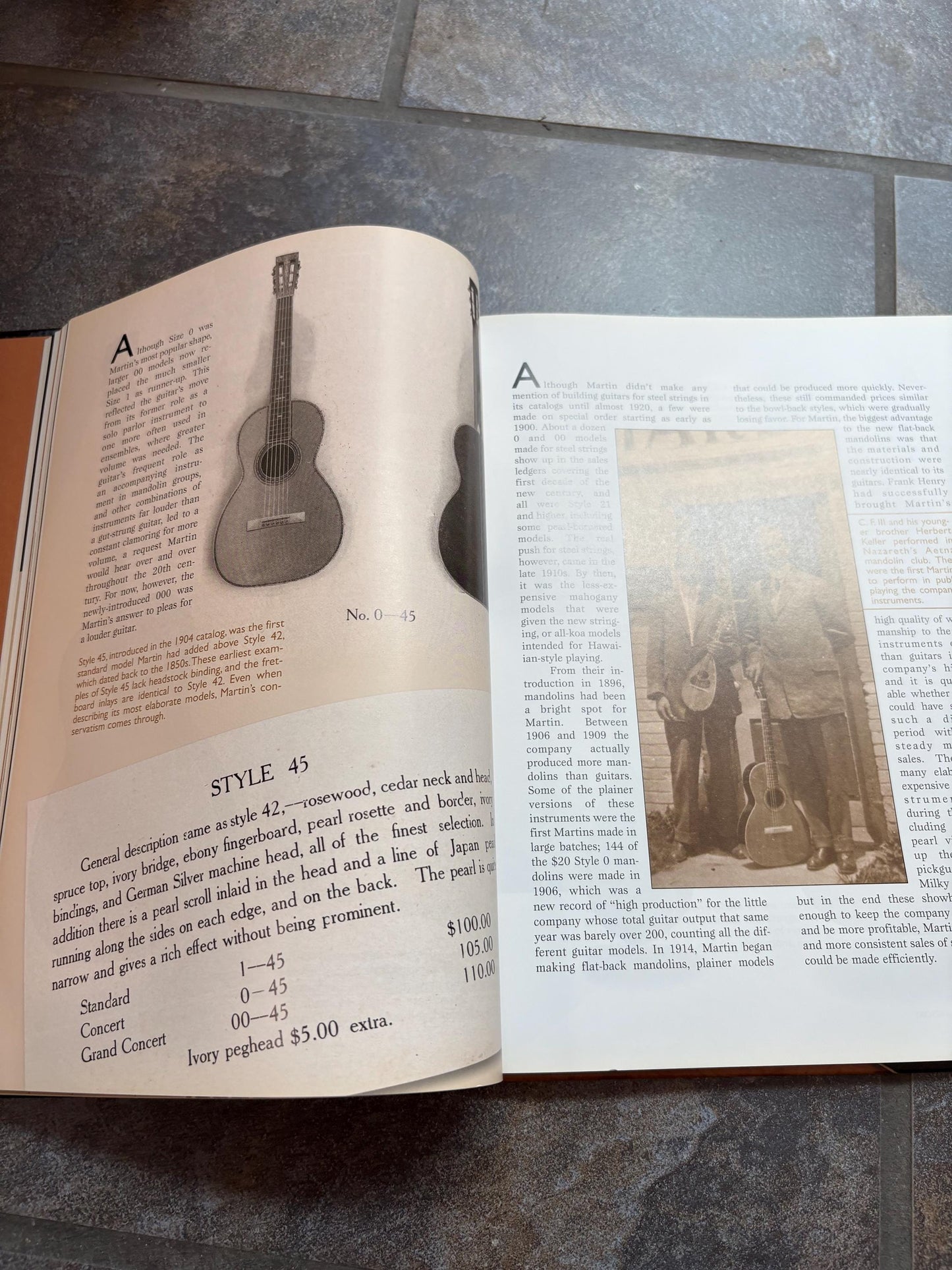 Amazing Martins guitar history book of that condition and great gift 230 pages great pictures and info wow