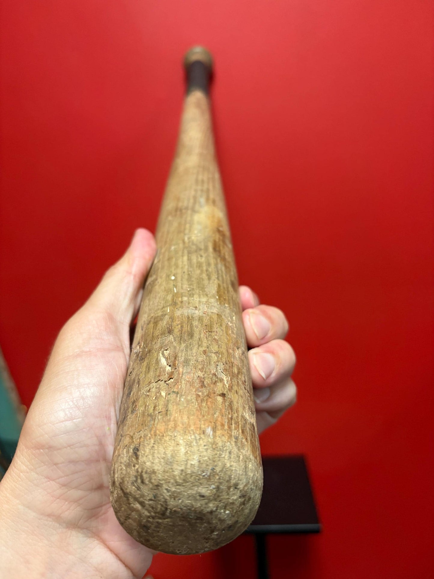 Fabulous antique American 27 inch wooden junior bat great gift