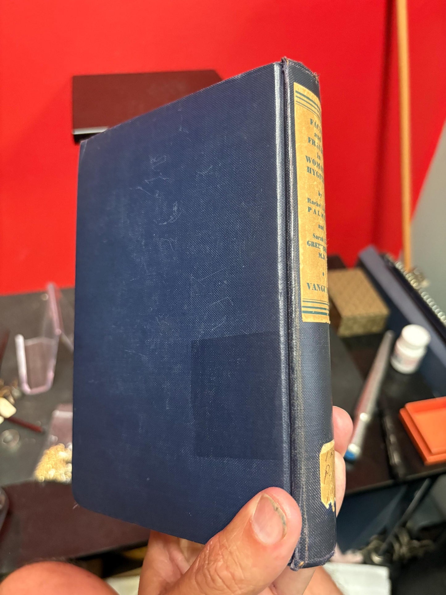 Facts and frauds in womens hygiene medical book 1936 - New York - decent condition - X library book fabulous information and great gift