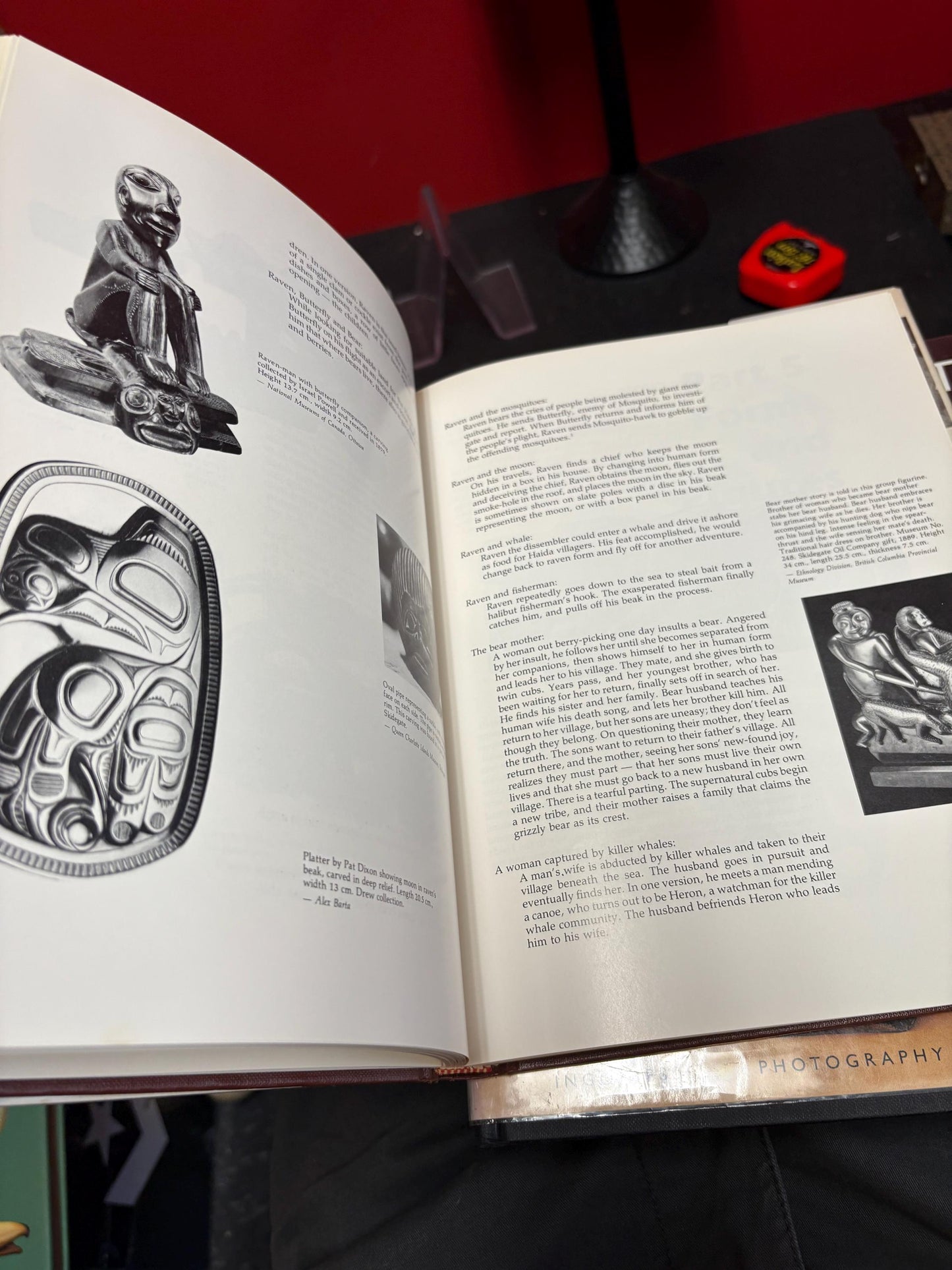Beautiful argillite Art of the Haida 1980 hard to find book great gift or for collector.
