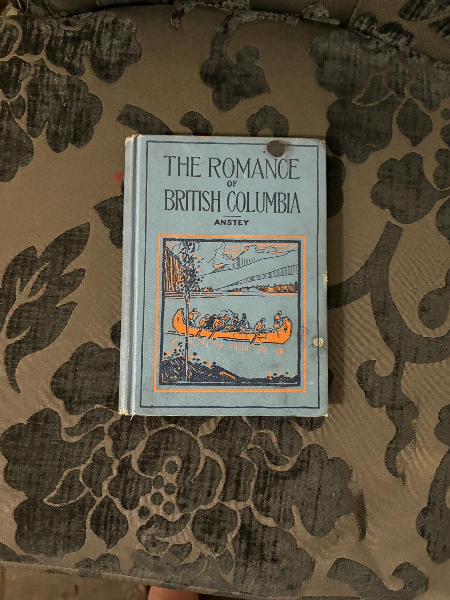 Fabulous book entitled the romance of British Columbia 1934 decent condition. See photos. 216 pages amazing gift