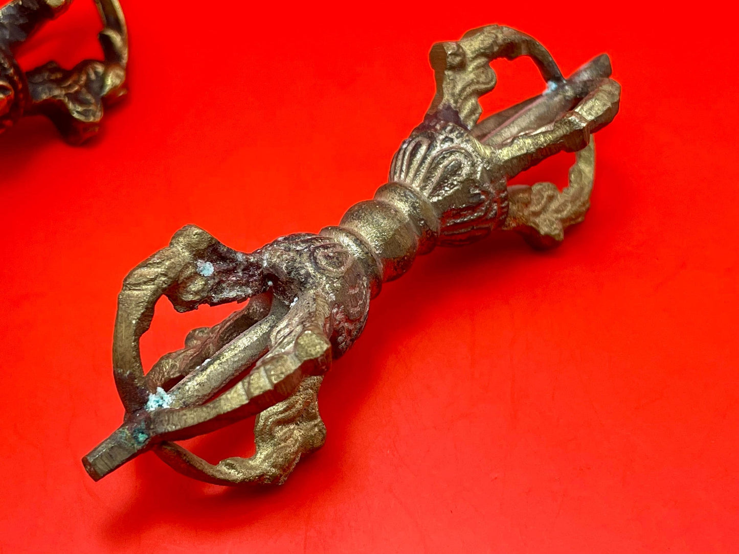 1920s Indian/Tibetan Vajra Dorje set of 3