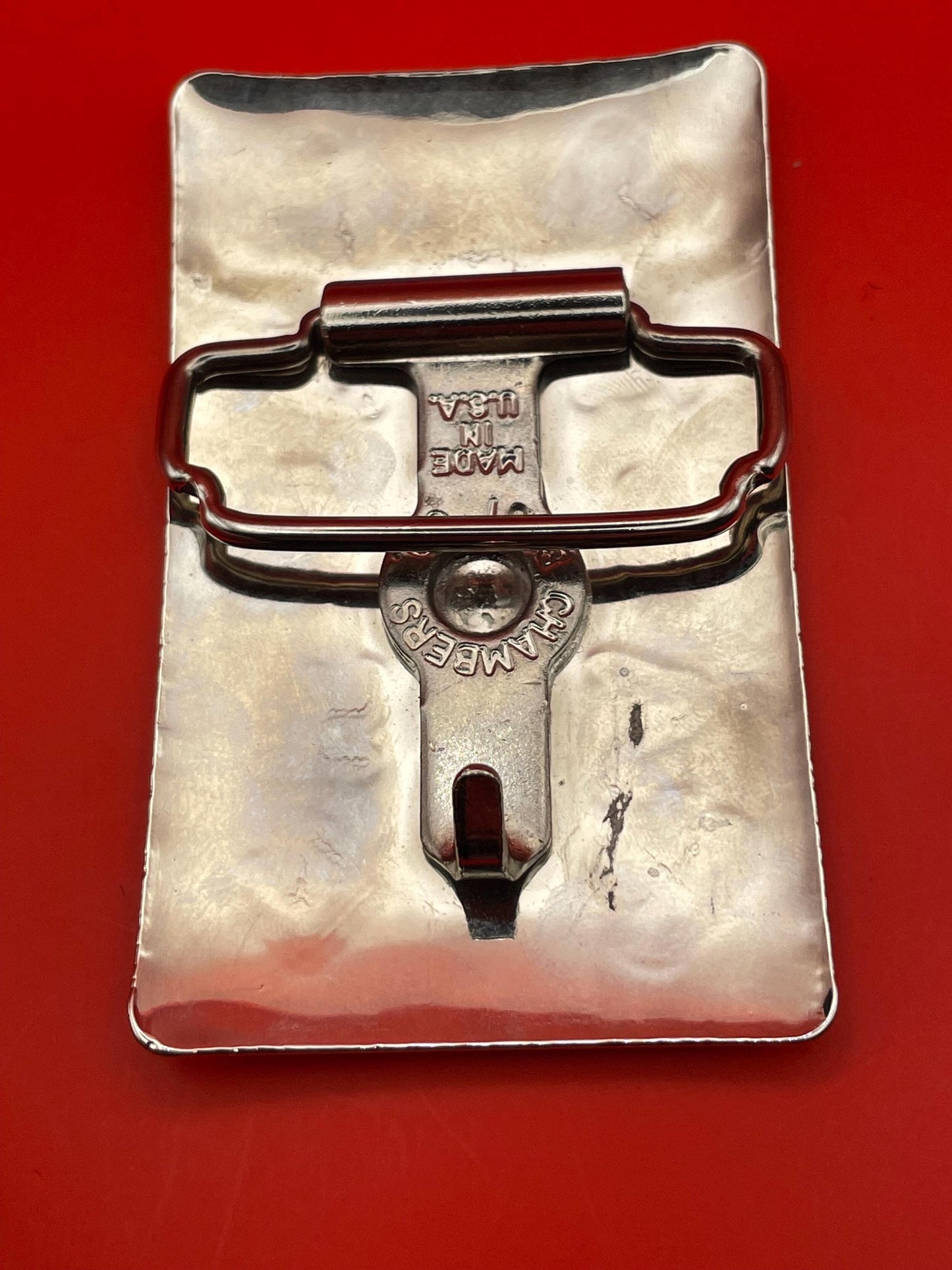 Metal Cattle Brands Belt Buckle