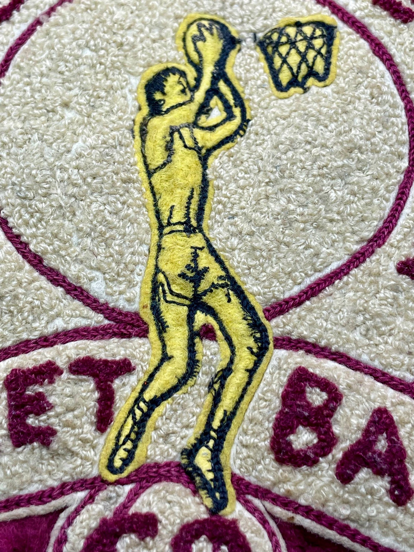 Vintage 1969 G.P.S. Jr. Chessmen Basketball Patch