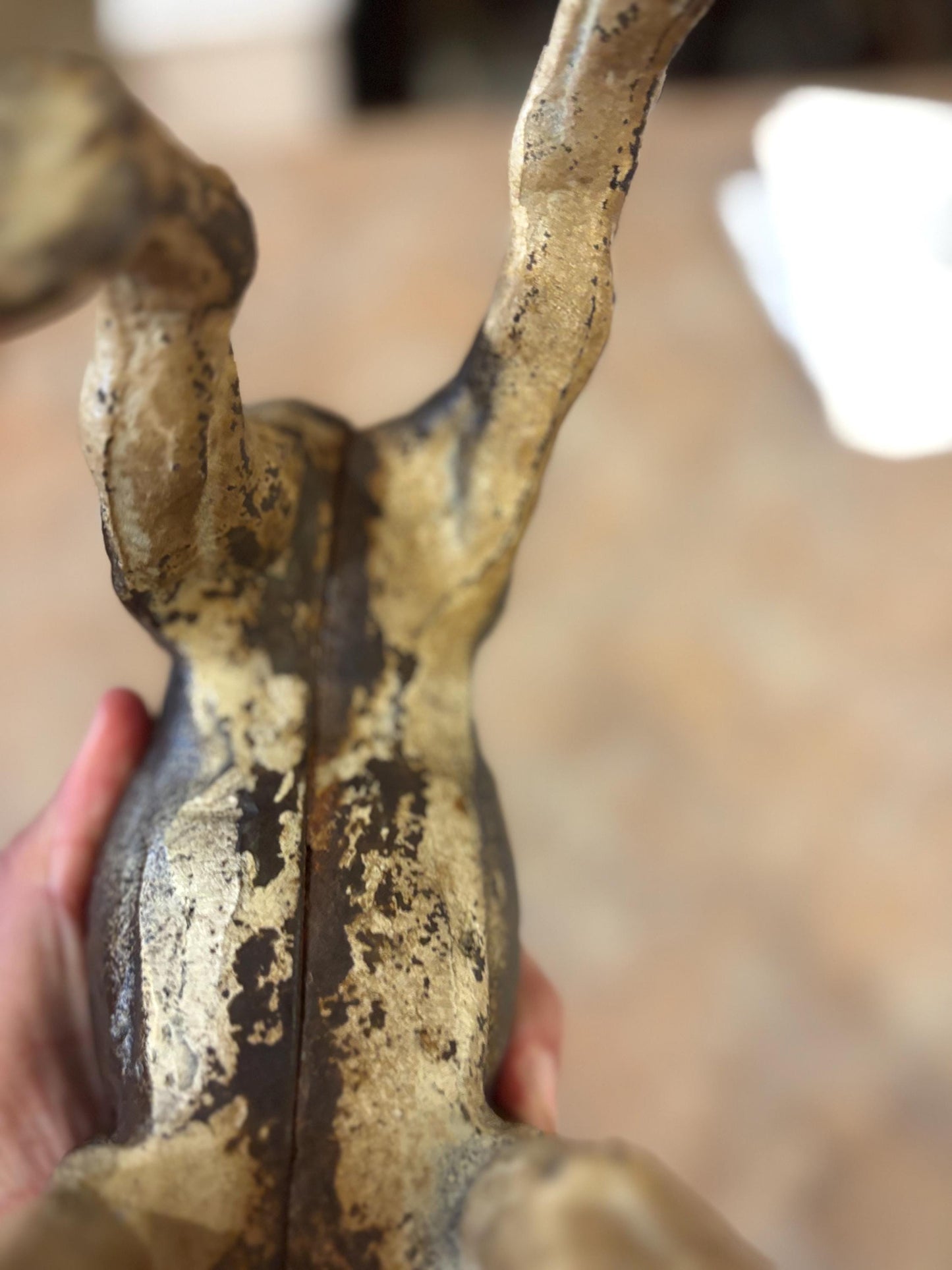 Hubley cast iron original antique bull terrier doorstop amazing condition and patina 9 x 11 inches tall wow