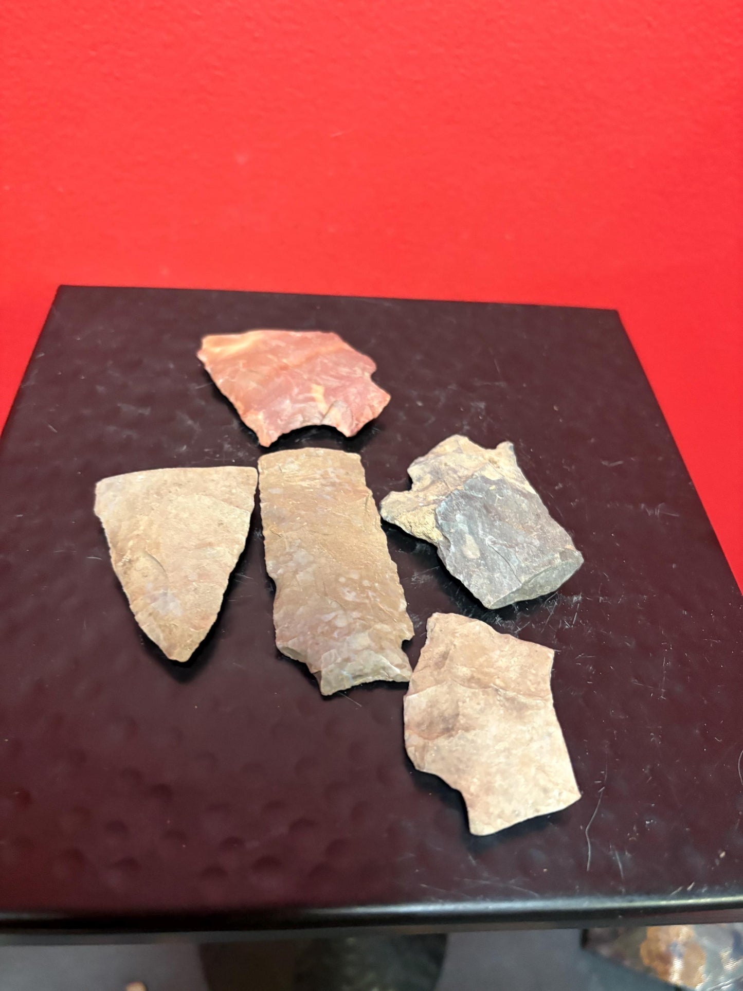 Great lot of North American stone arrowhead tools great condition and awesome price