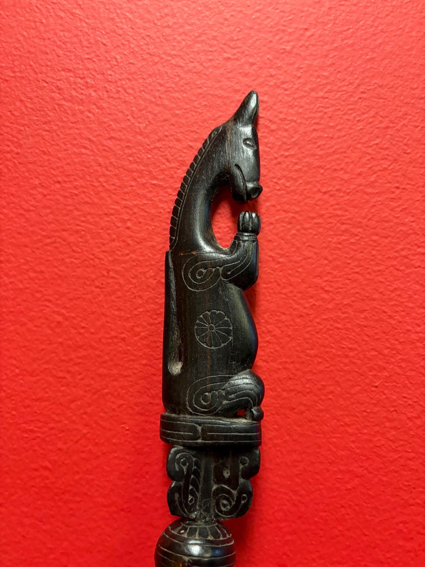 Lovely Nepal old two-piece PHURBA 14 inches long great detail and awesome price