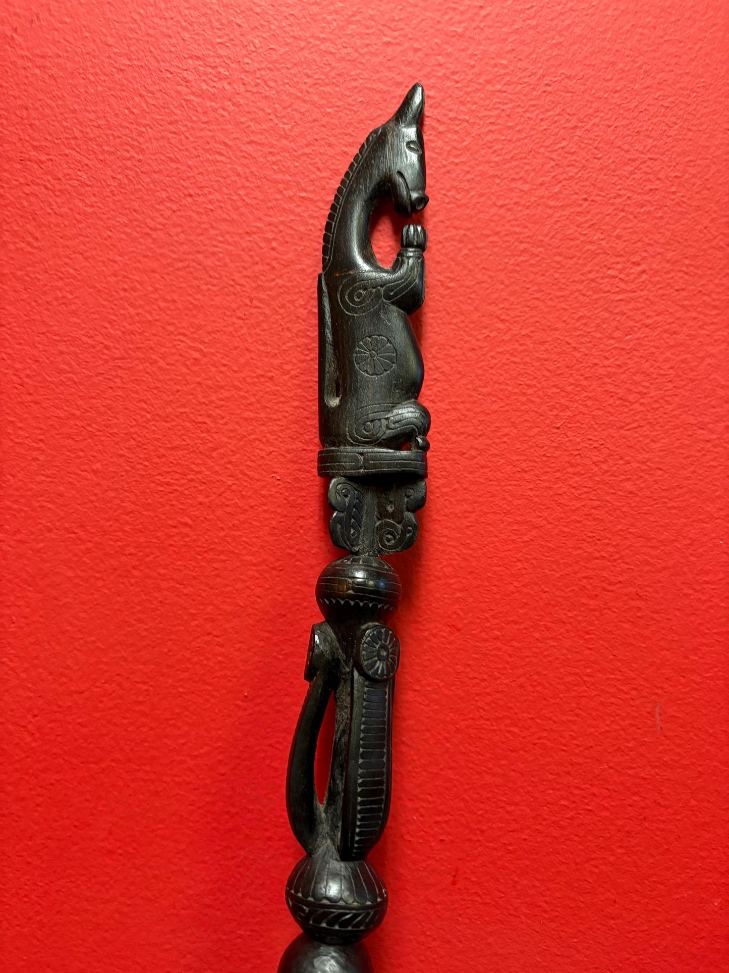 Lovely Nepal old two-piece PHURBA 14 inches long great detail and awesome price