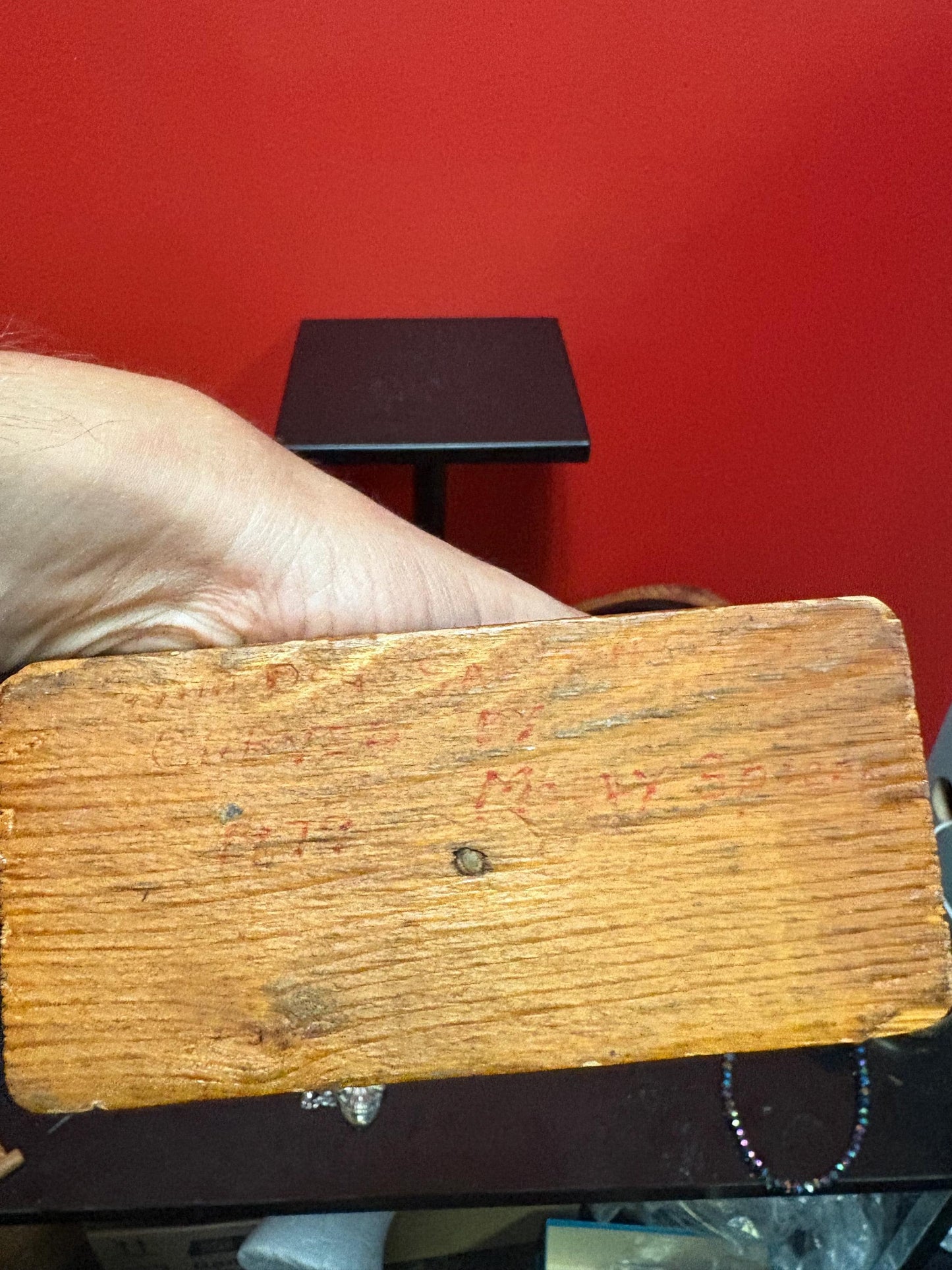 Beautiful primitive indigenous first nation pacific north Northwest coast signed polychrome totem pole by female artist wow - 11 inches tal