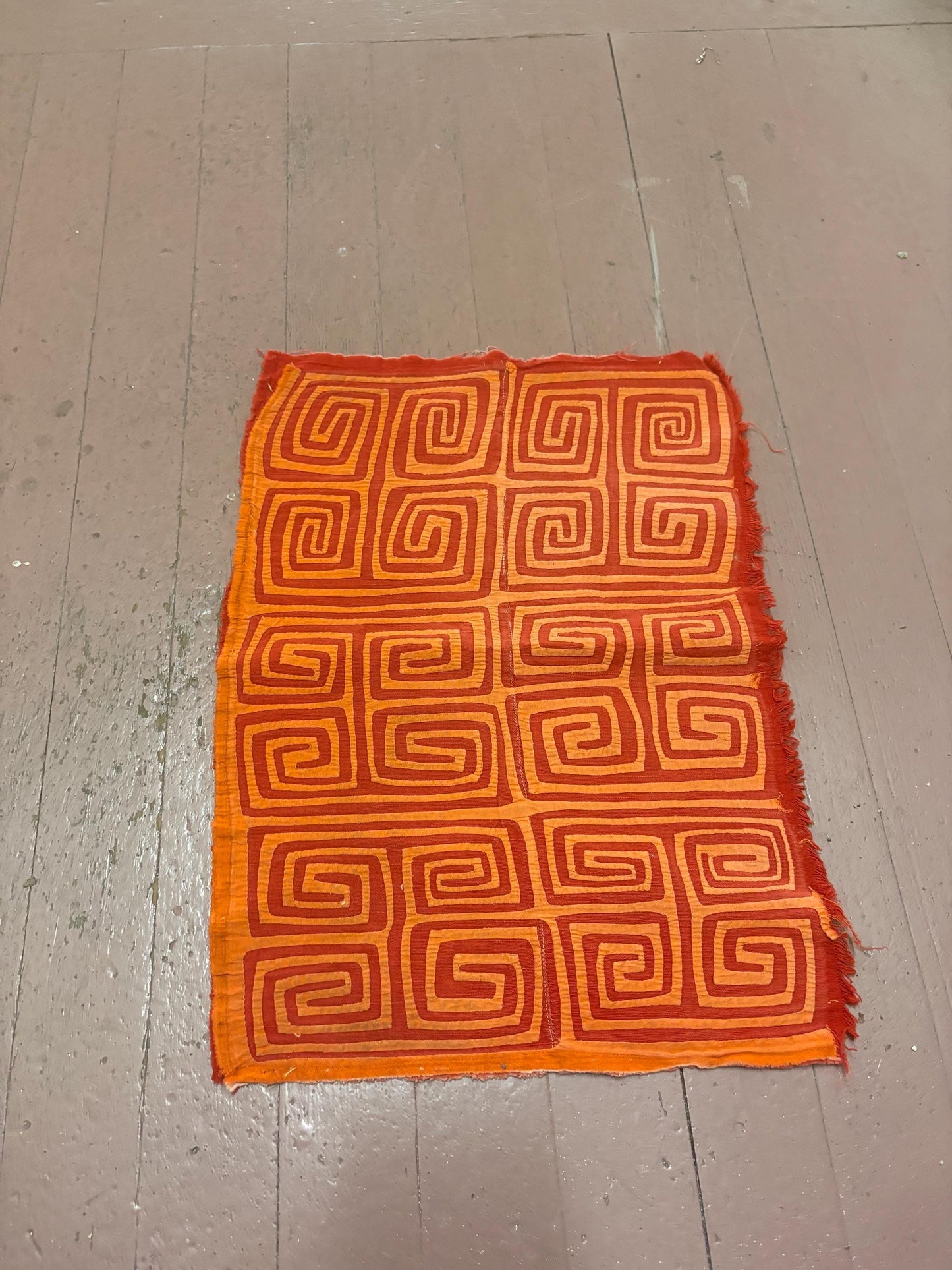 Beautiful antique 16 x 13 inch S. American MOLA in good condition