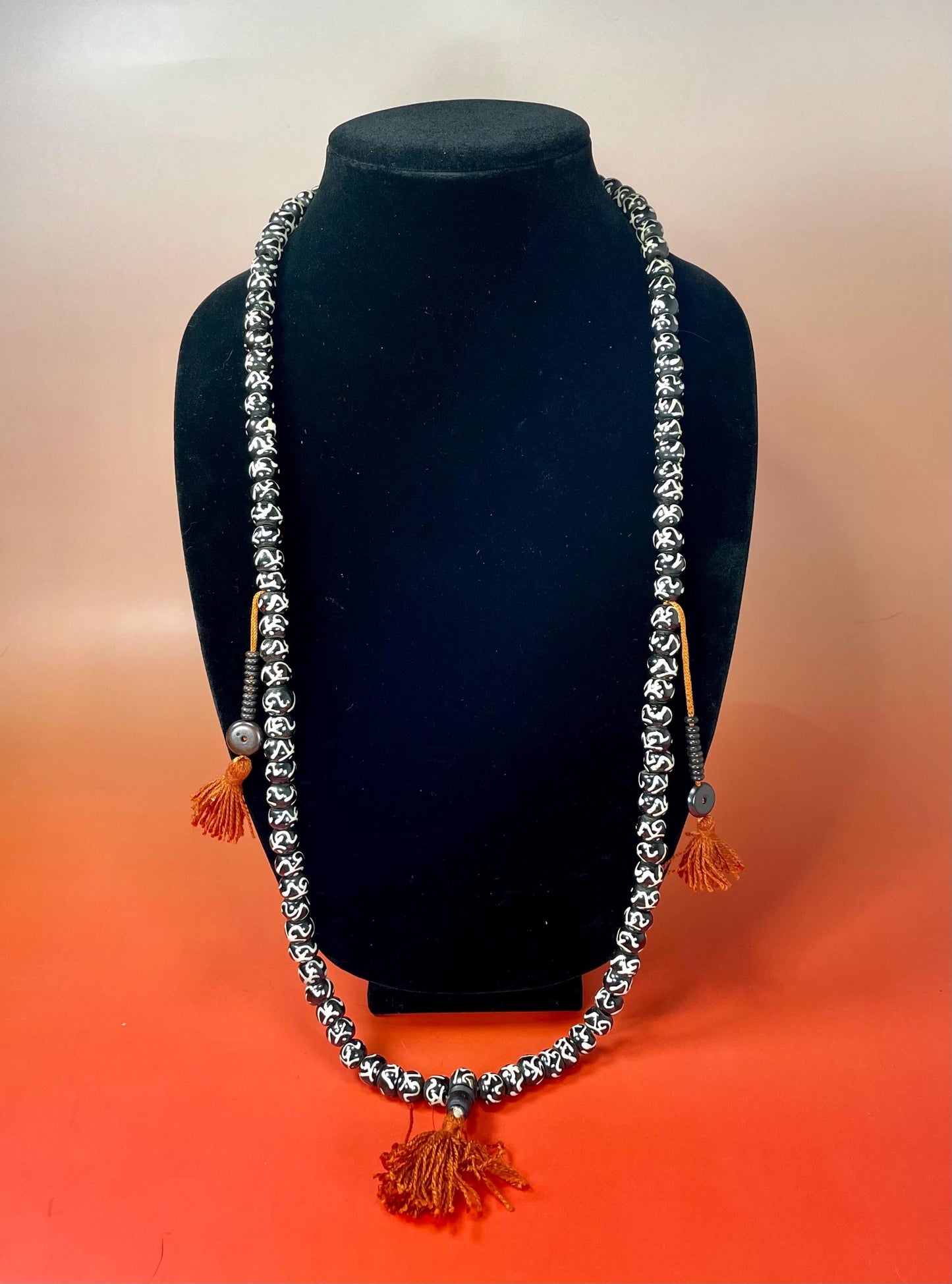 108 Bead Mala with Tassels