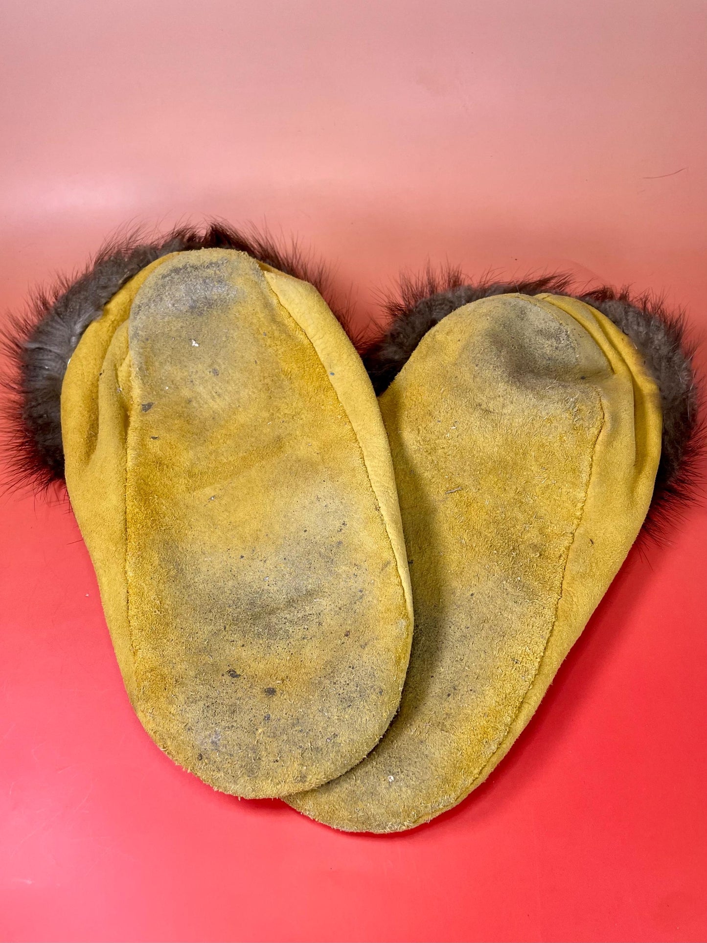 Indigenous First Nations Leather Embroidered Moccasins