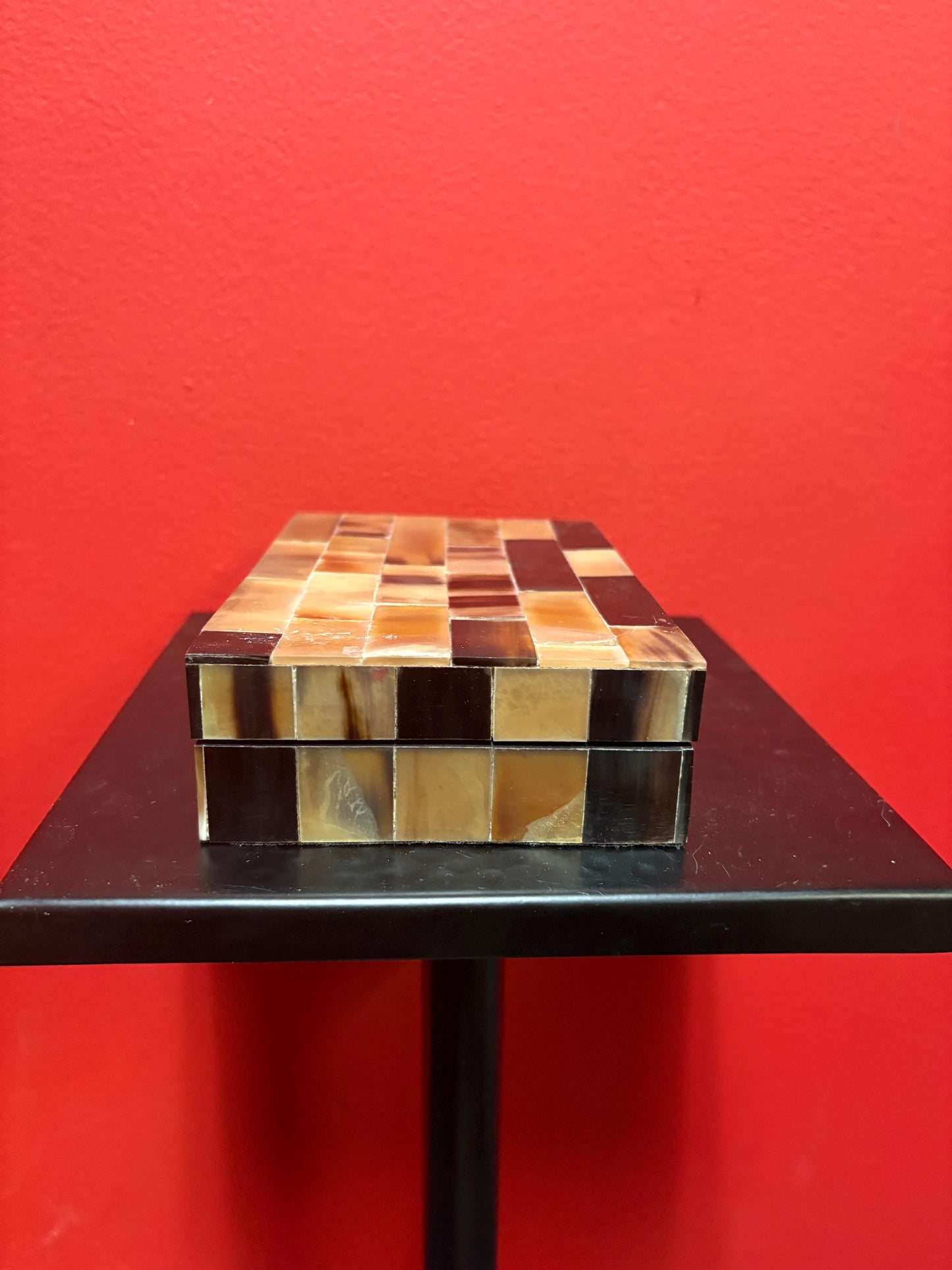 Beautiful vintage Asian bone box 6 x 4 by 1.5 inch high great condition and quality perfect gift value priced