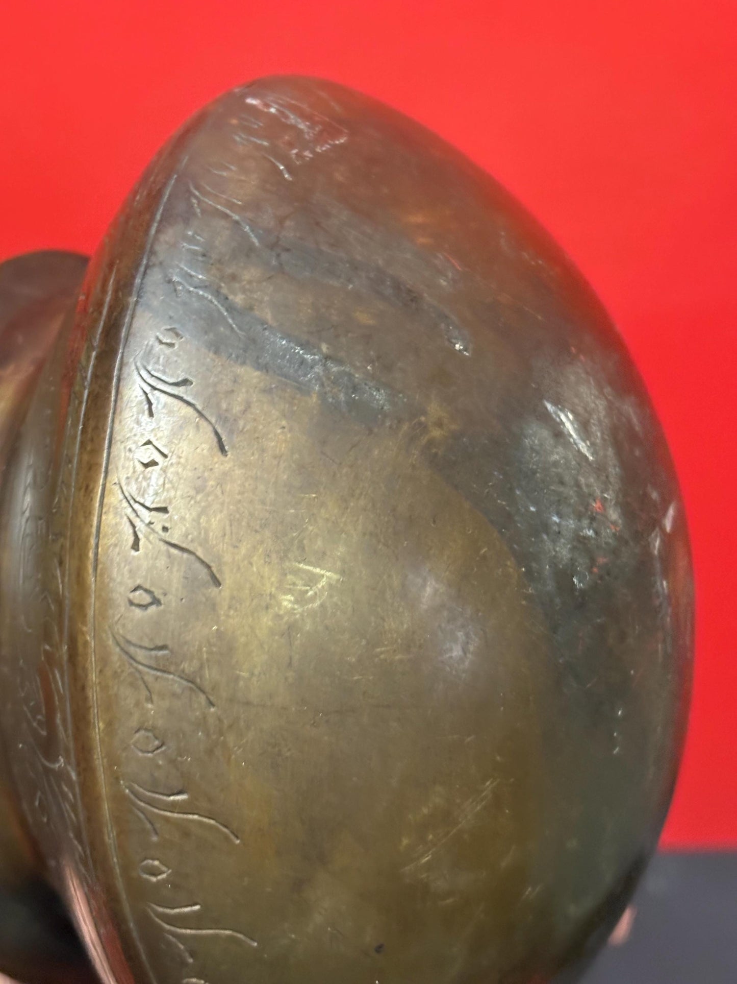 A Stunning museum quality approx 16th century Ming Dynasty bronze vessel  incredible detail and patina  sensational piece of Chinese art