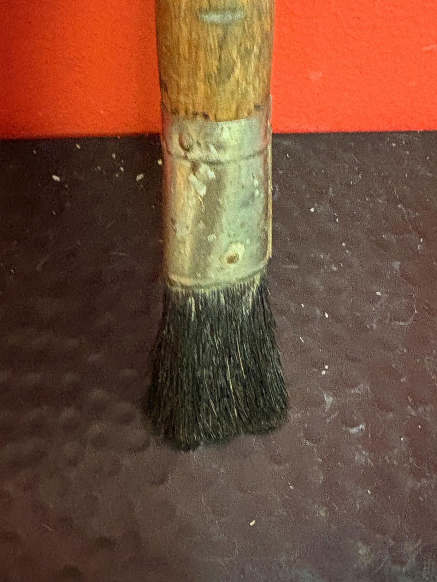 Outstanding antique paintbrush  10 inches long never used  wow