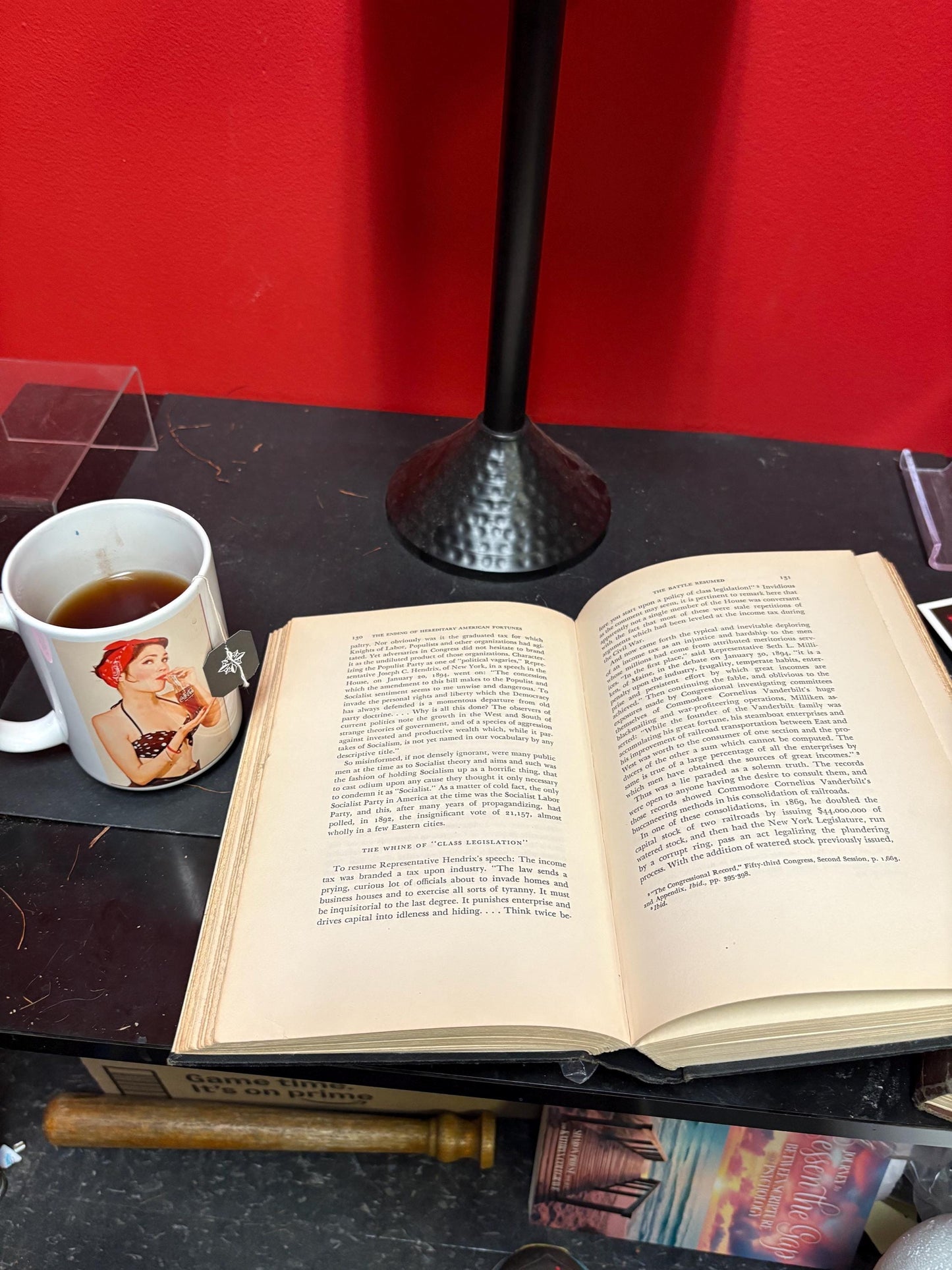 Beautiful 1939 first edition copy of the ending of heredity American fortunes by Gustav myers - so cool