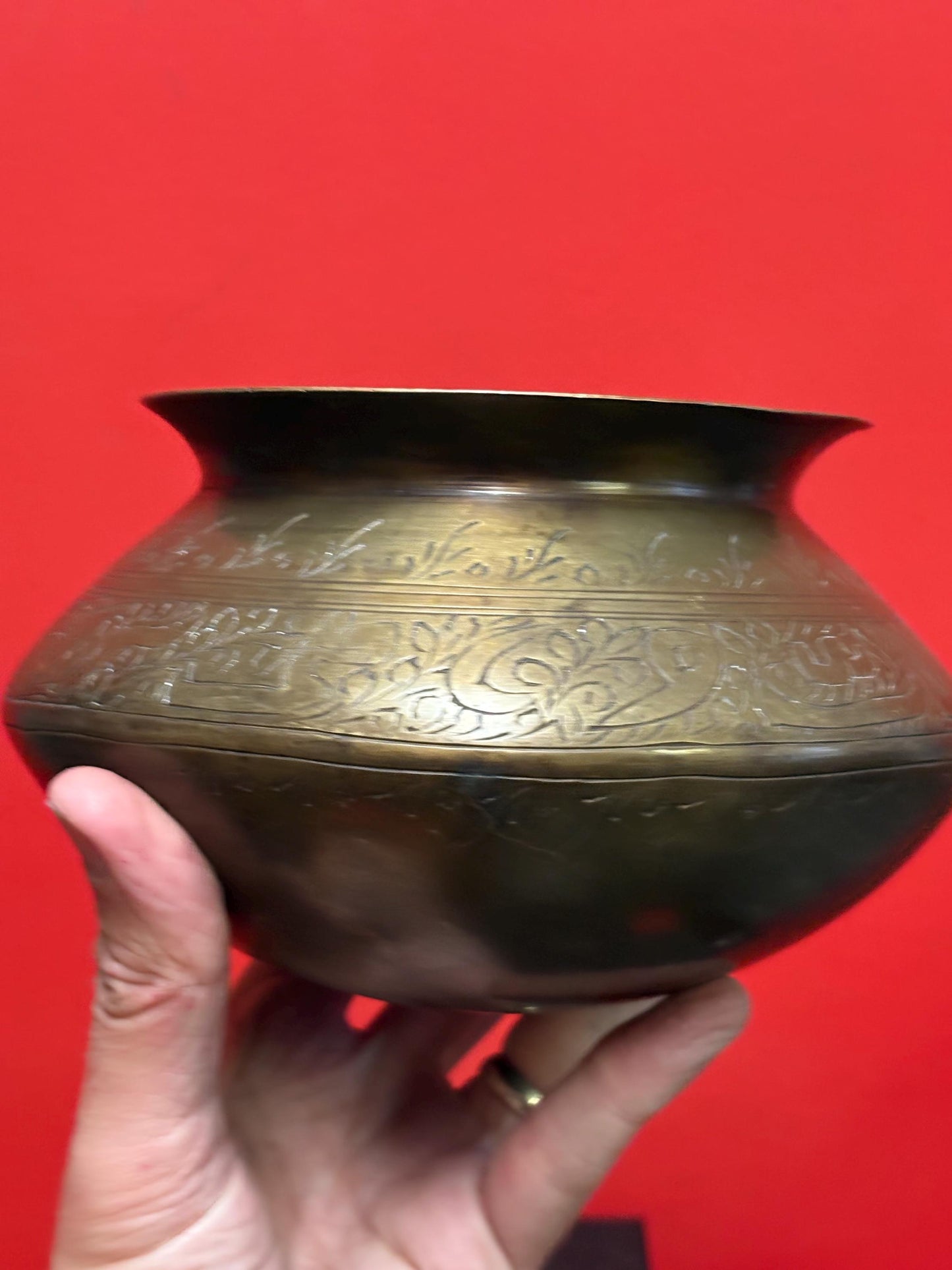 A Stunning museum quality approx 16th century Ming Dynasty bronze vessel  incredible detail and patina  sensational piece of Chinese art