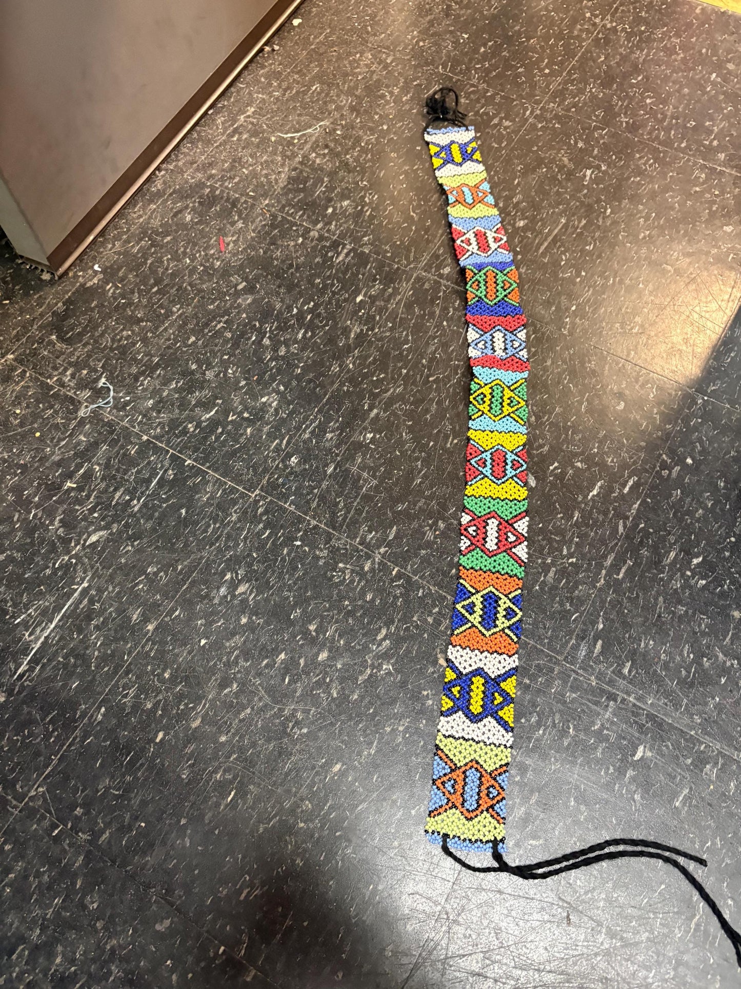 stunning indigenous and beaded belt in perfect condition approximately 31 inches long - great value and perfect gift