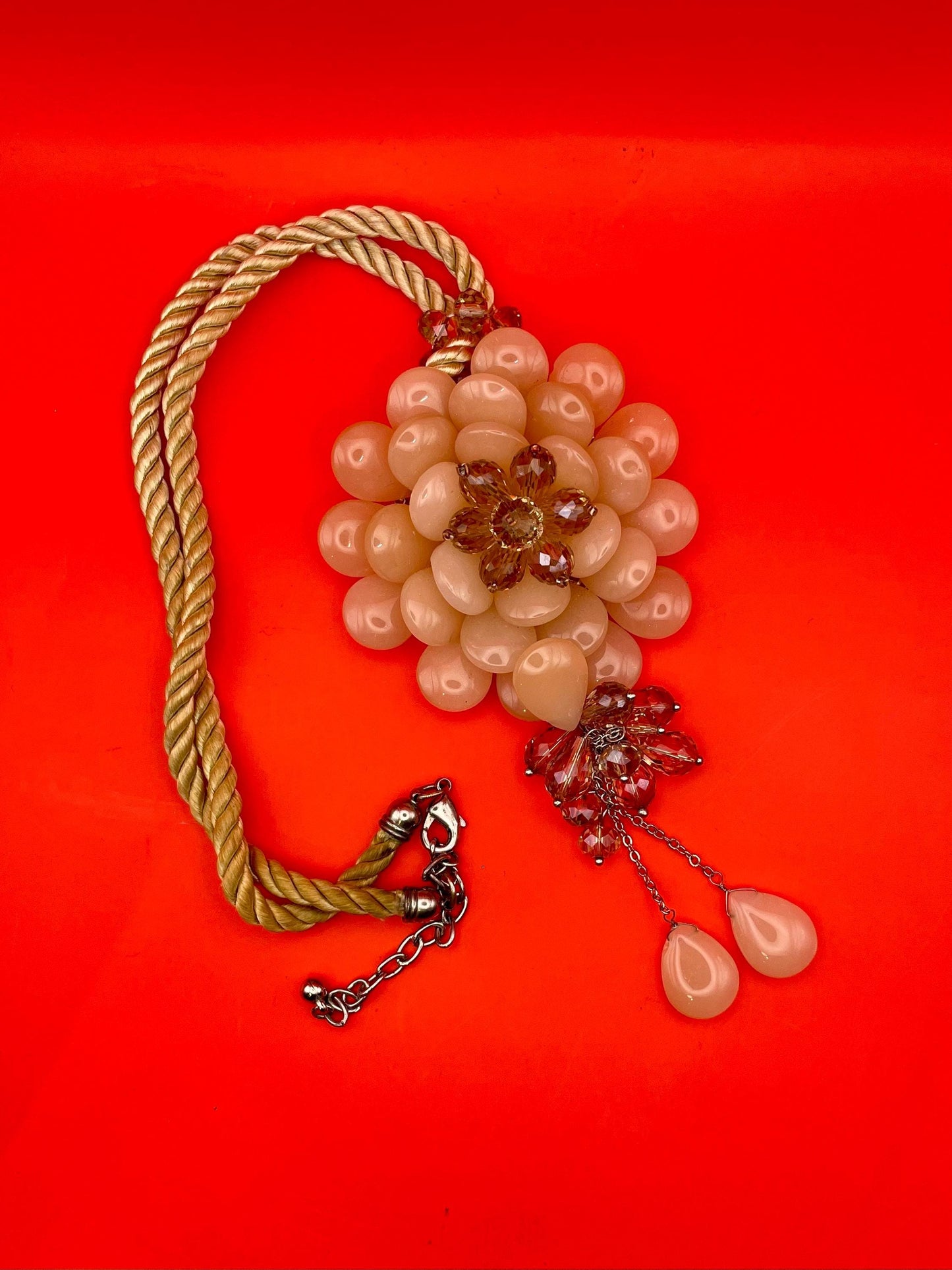 Lot of 3 Assorted Necklaces and Cufflinks  Mixed Styles, Lengths & Materials