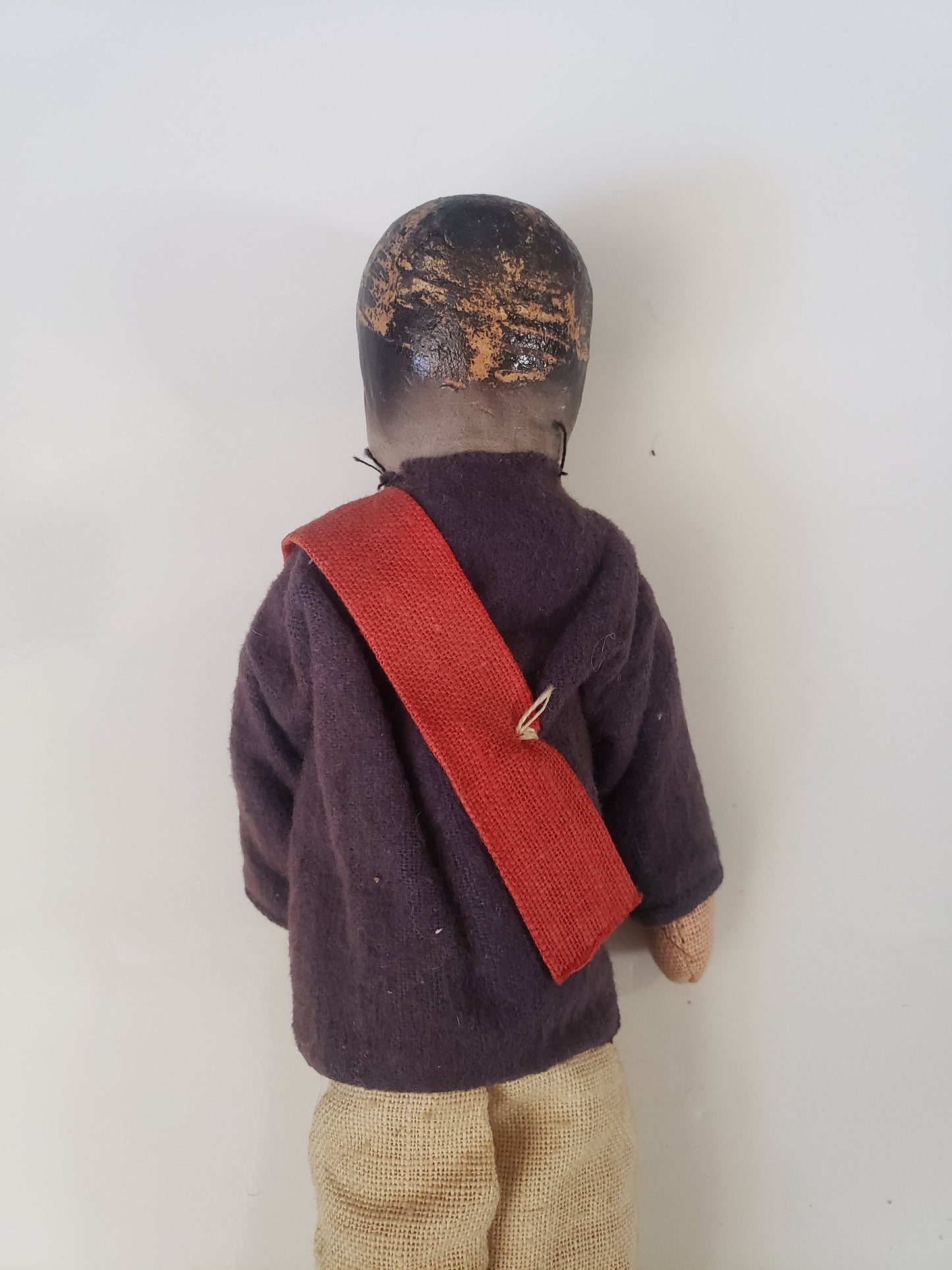 Antique Cloth & Porcelain Chinese Doll