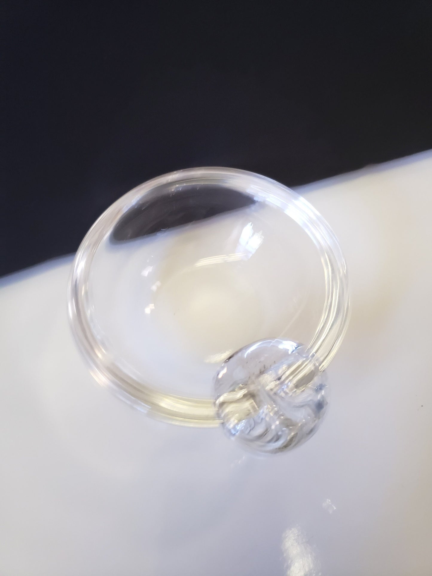 Stueben Crystal Pin Dish