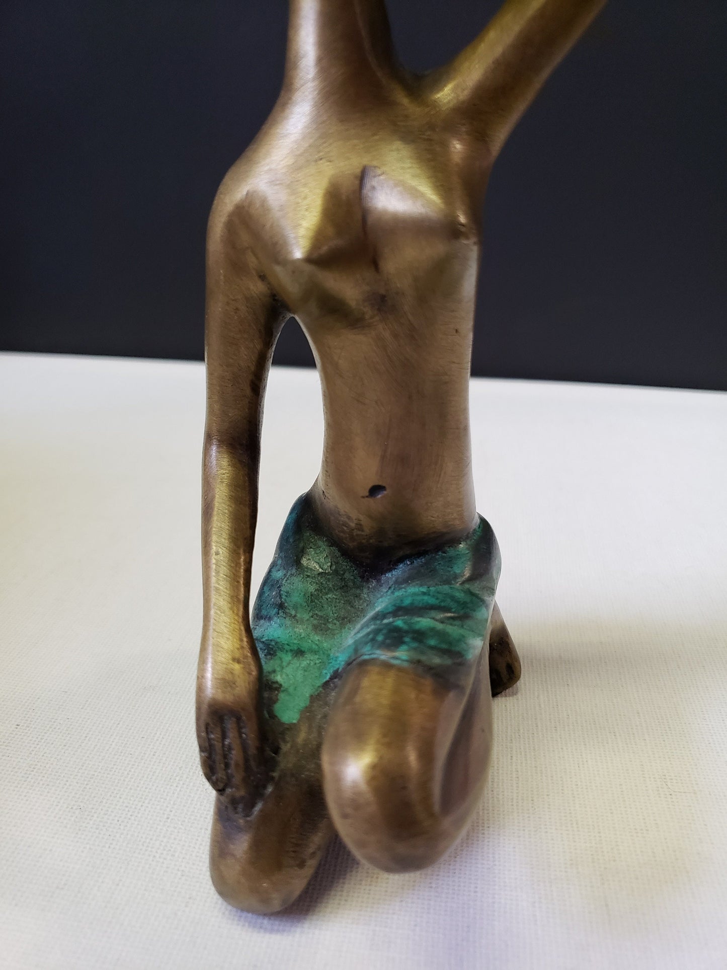 African Bronze Water Carrier