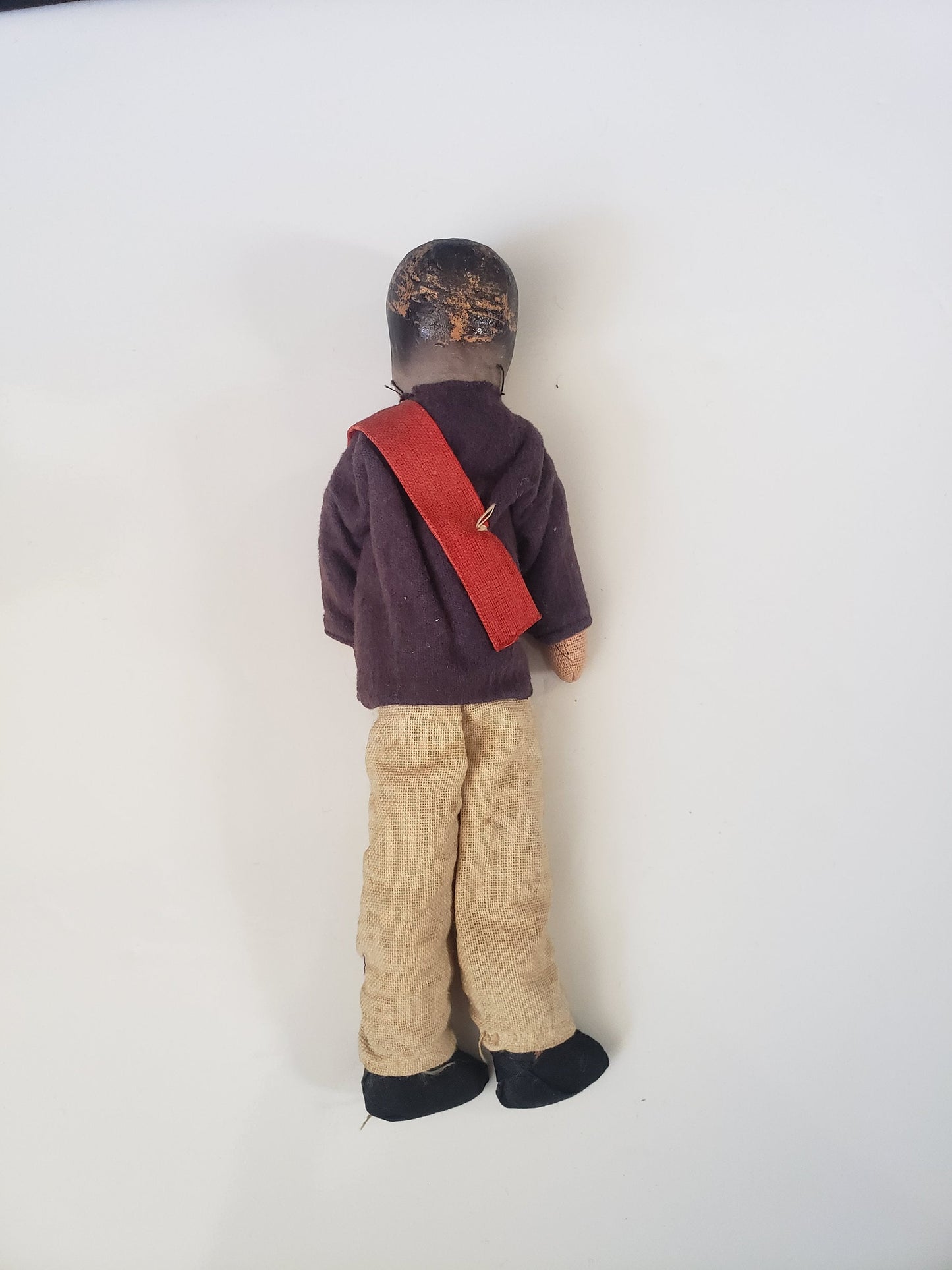 Antique Cloth & Porcelain Chinese Doll