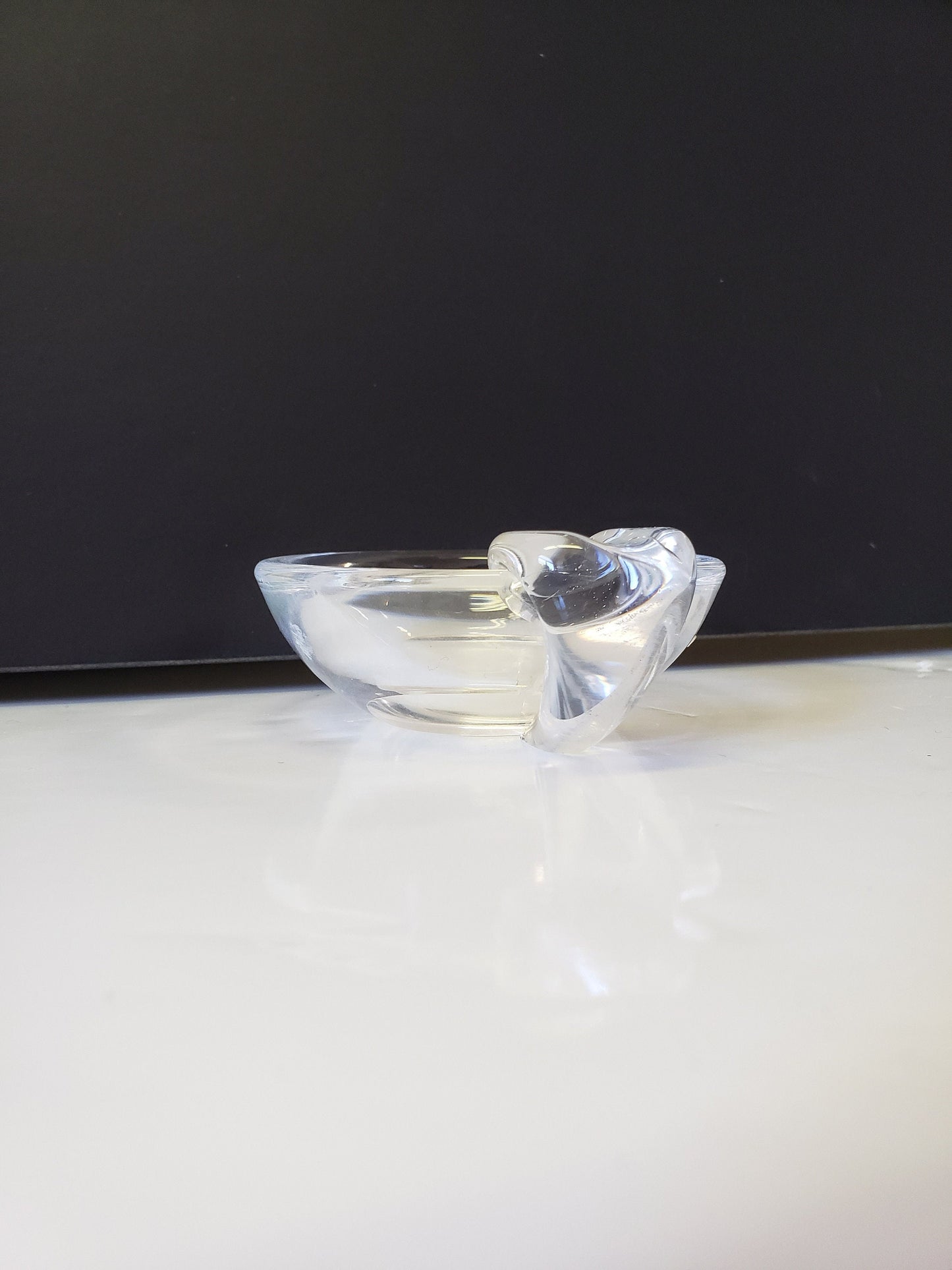Stueben Crystal Pin Dish
