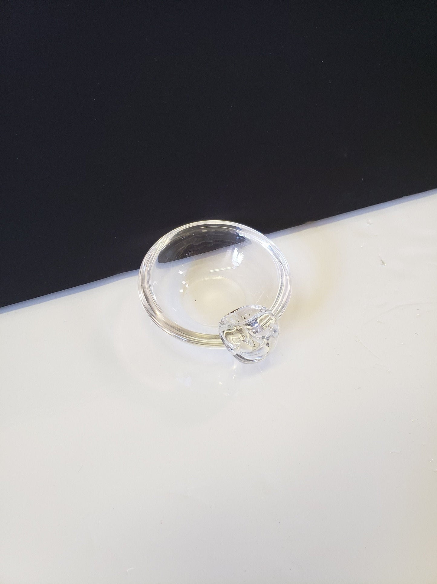 Stueben Crystal Pin Dish