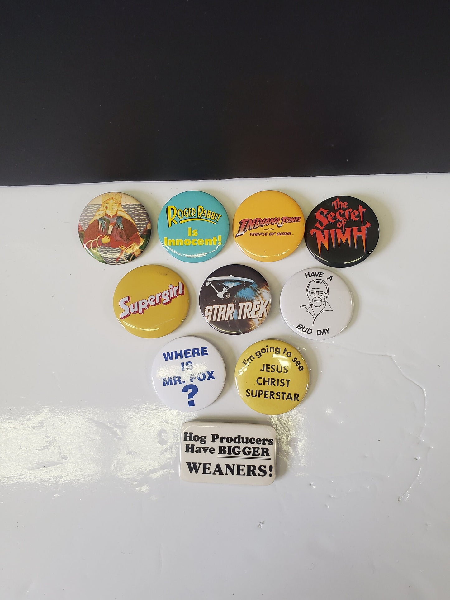 Set of 10 Vintage Buttons