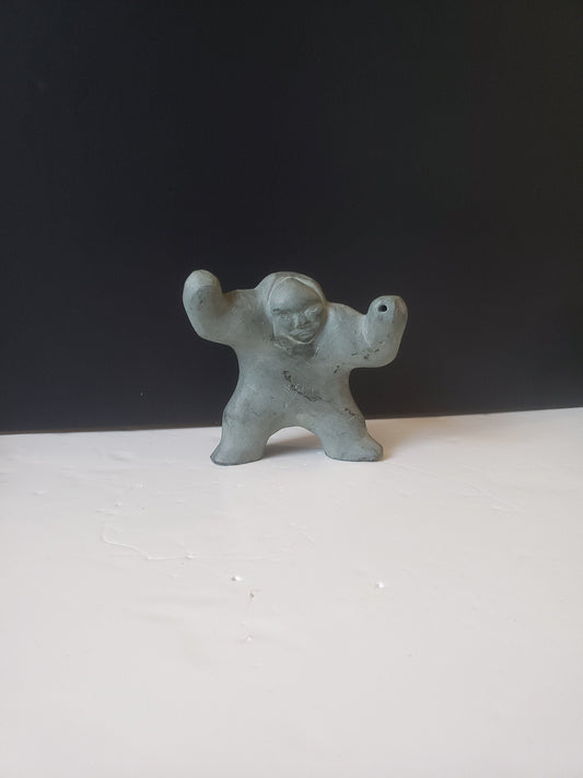 Authentic Canadian Soapstone Figure