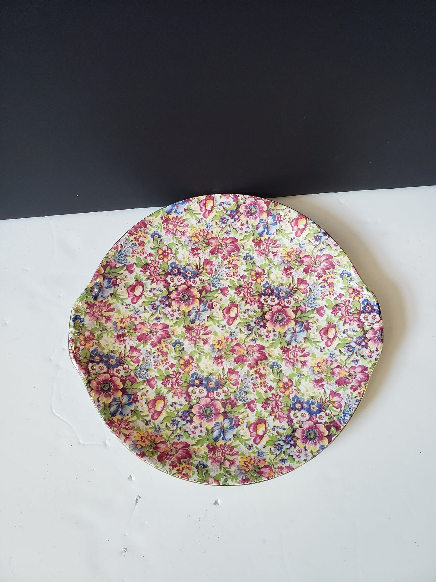 Royal Winton Sunshine Cake Plate