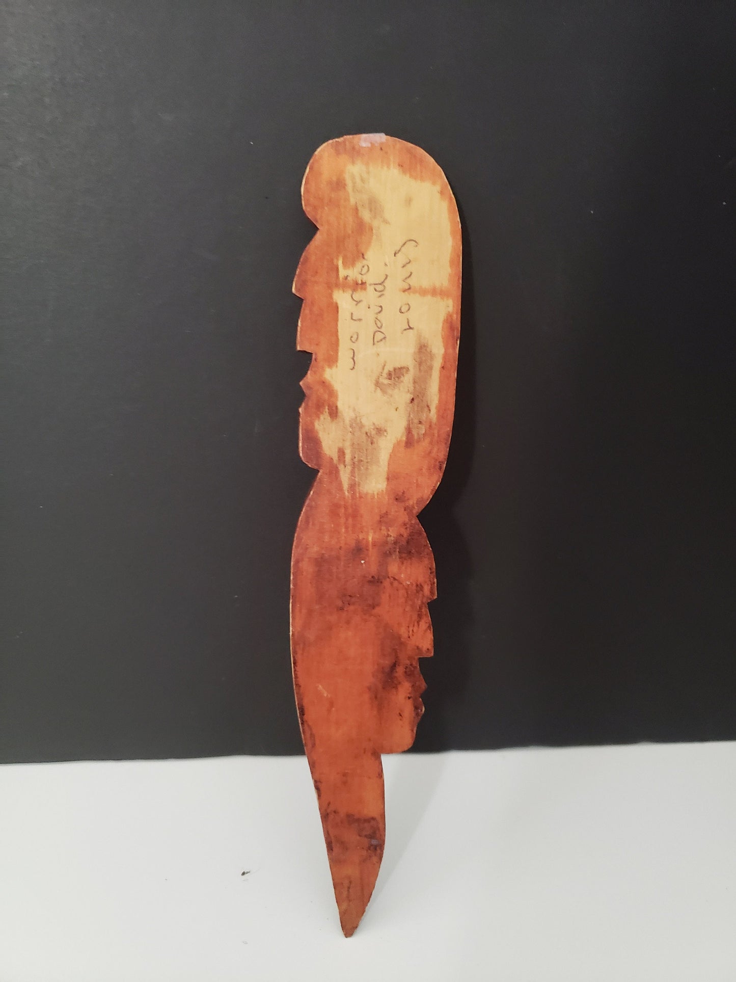 Signed First Nations Carved Letter Opener