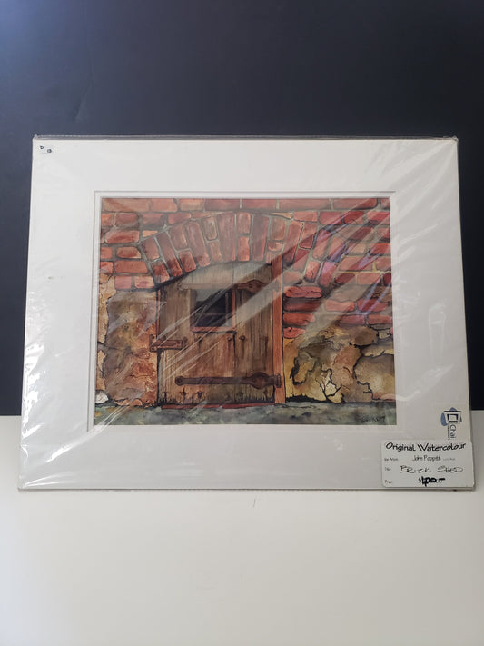 Orginal John Poppitt Watercolour Painting