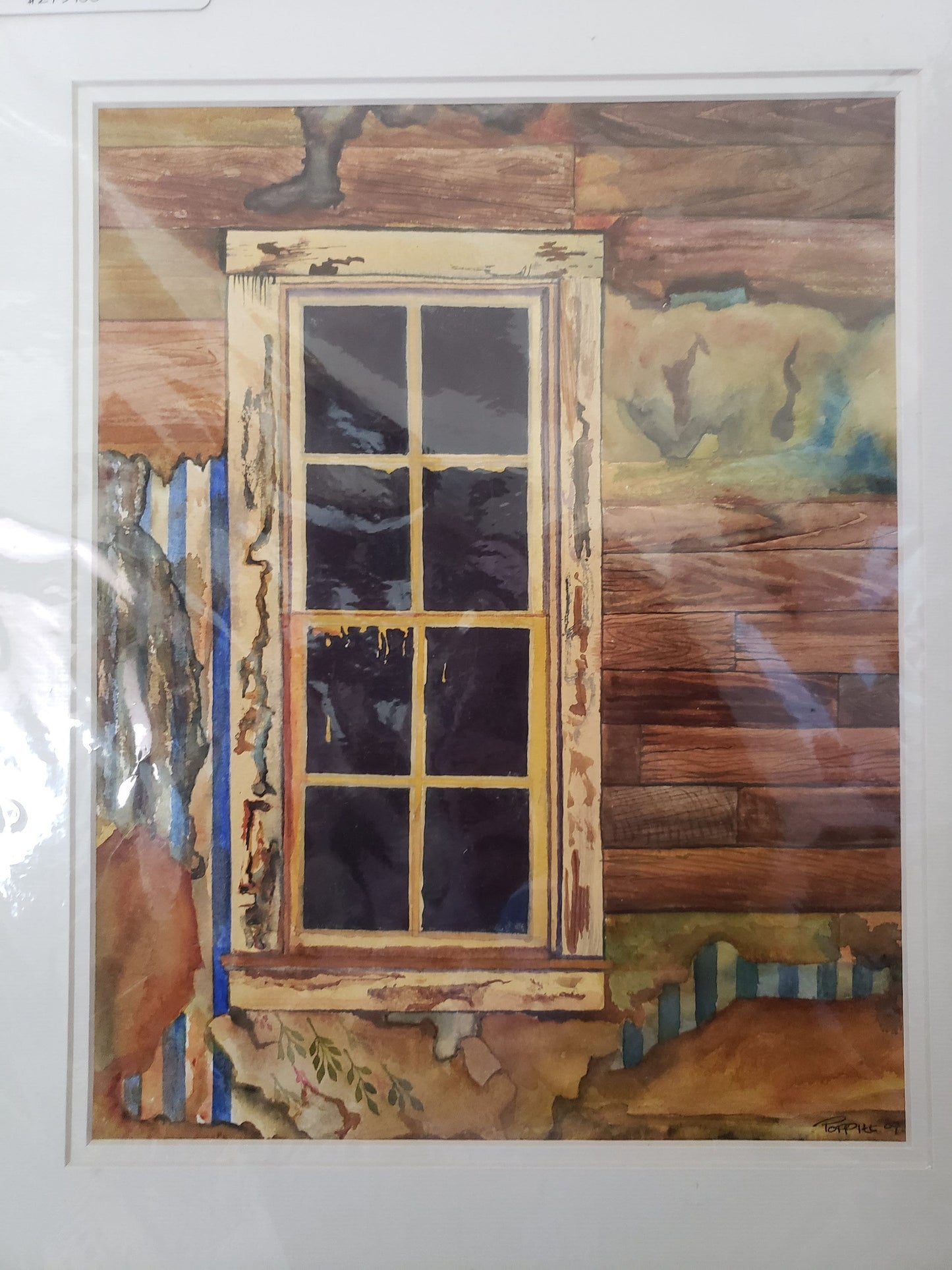 Orginal John Poppitt Watercolour Painting
