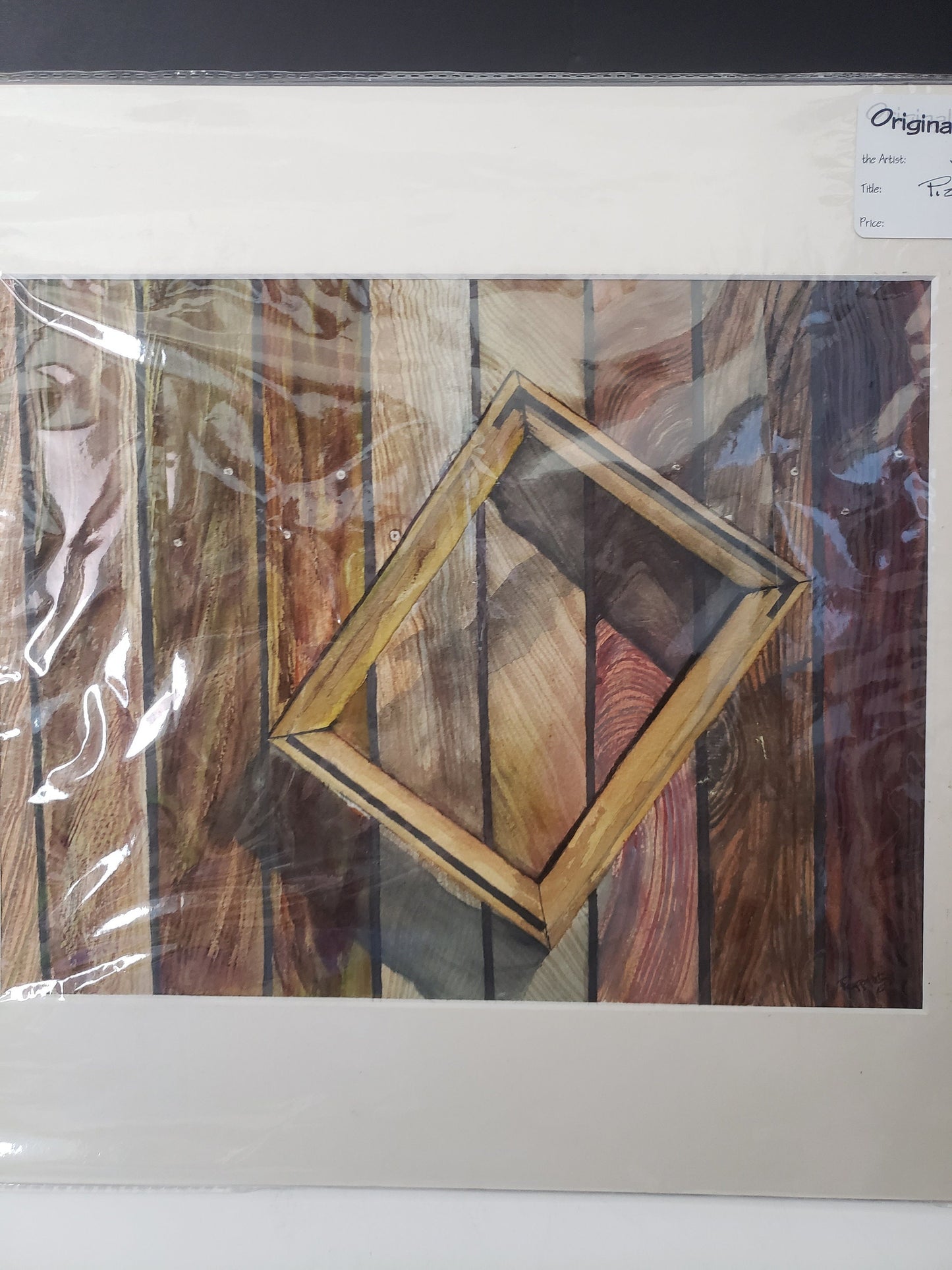 Orginal John Poppitt Watercolour Painting