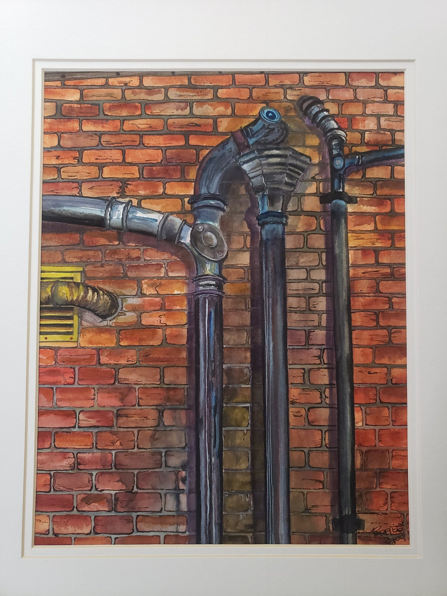 Orginal John Poppitt Watercolour Painting