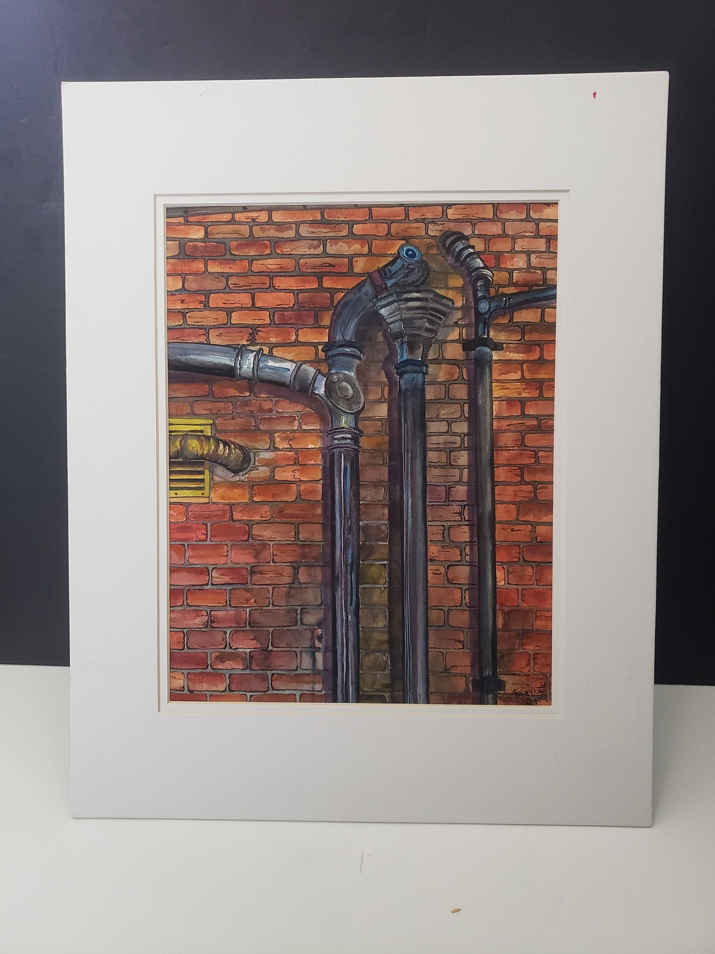 Orginal John Poppitt Watercolour Painting