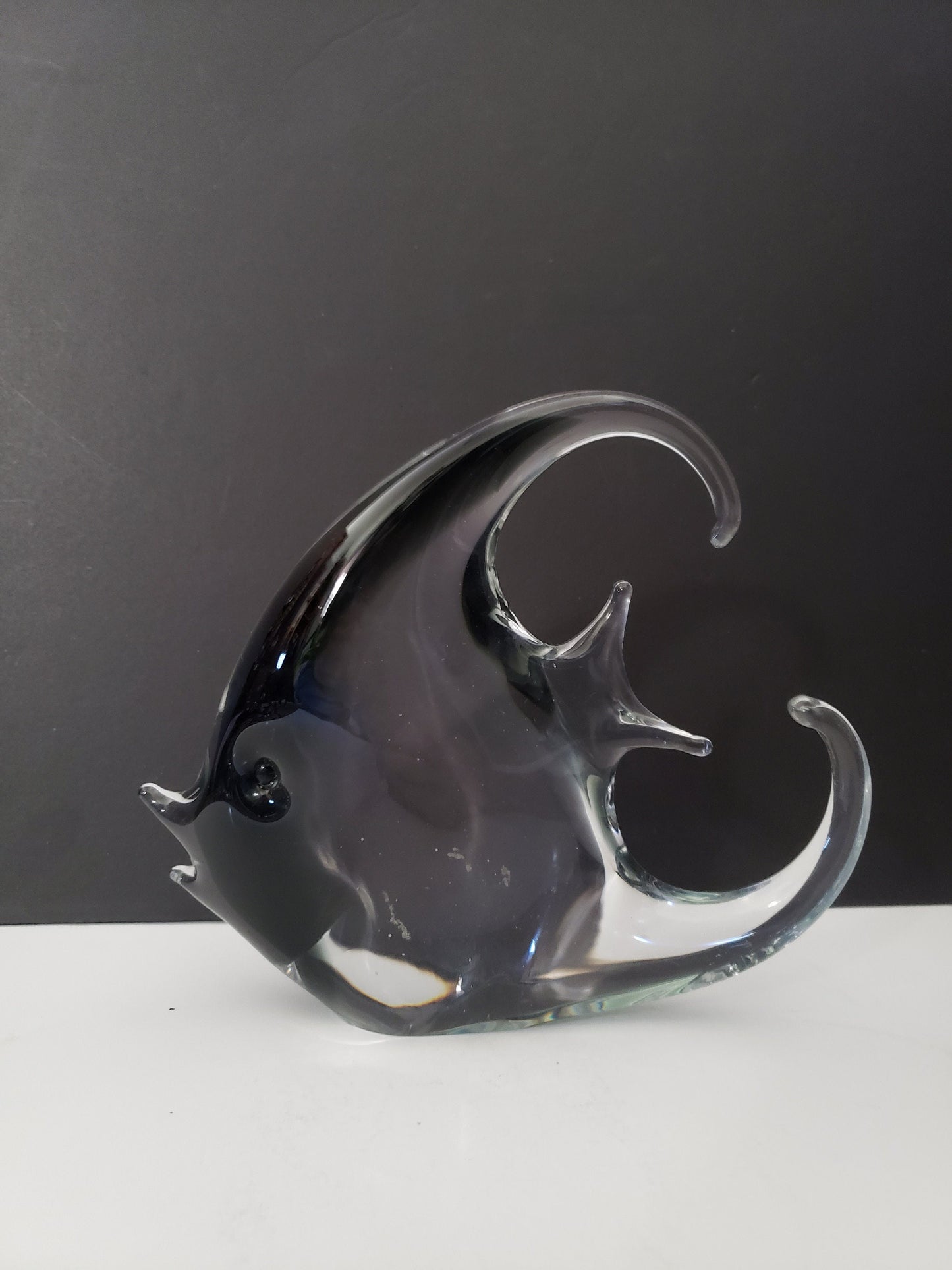 Vintage Murano Angelfish Figurine