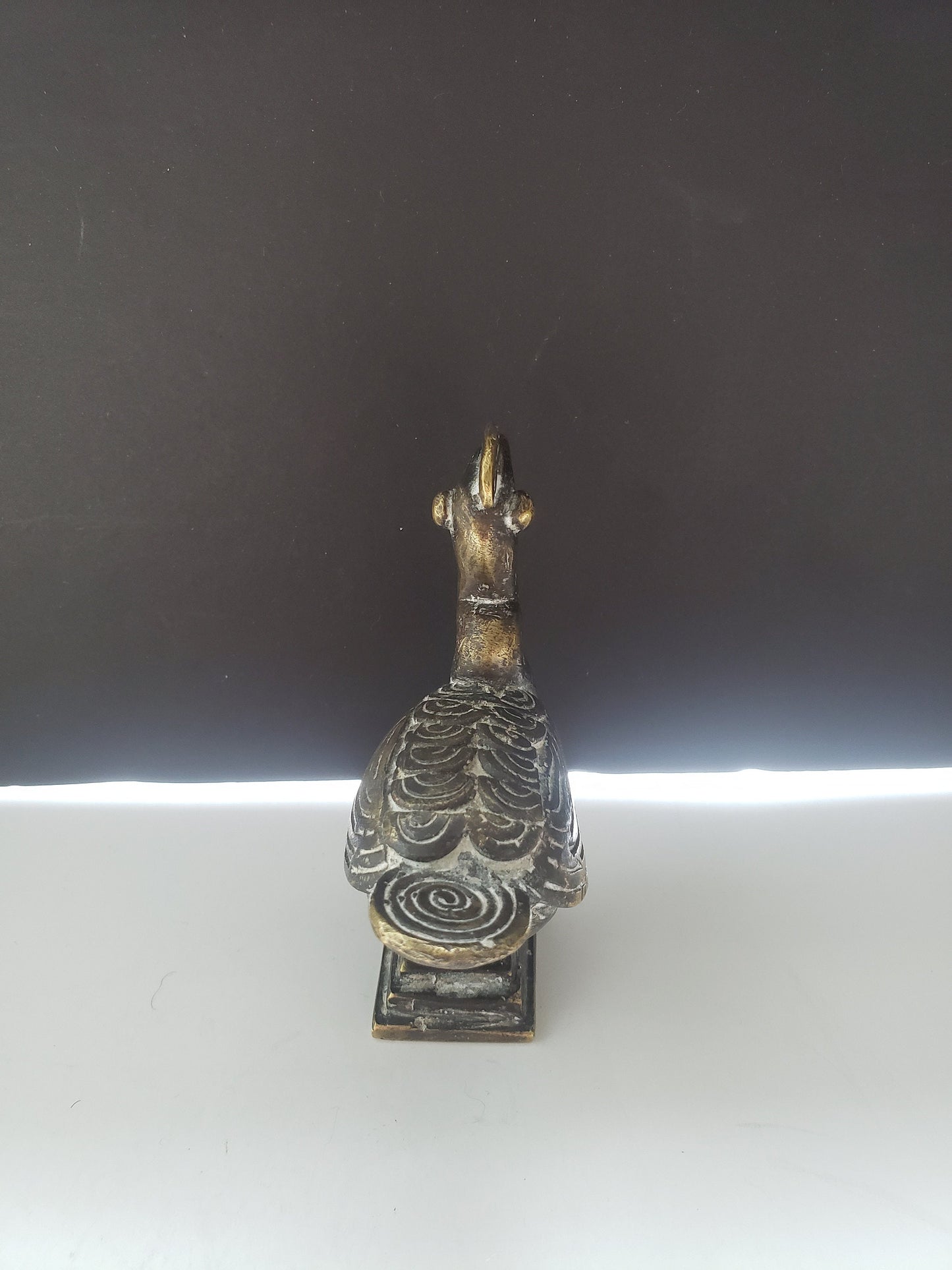 African Benin Bronze Bird