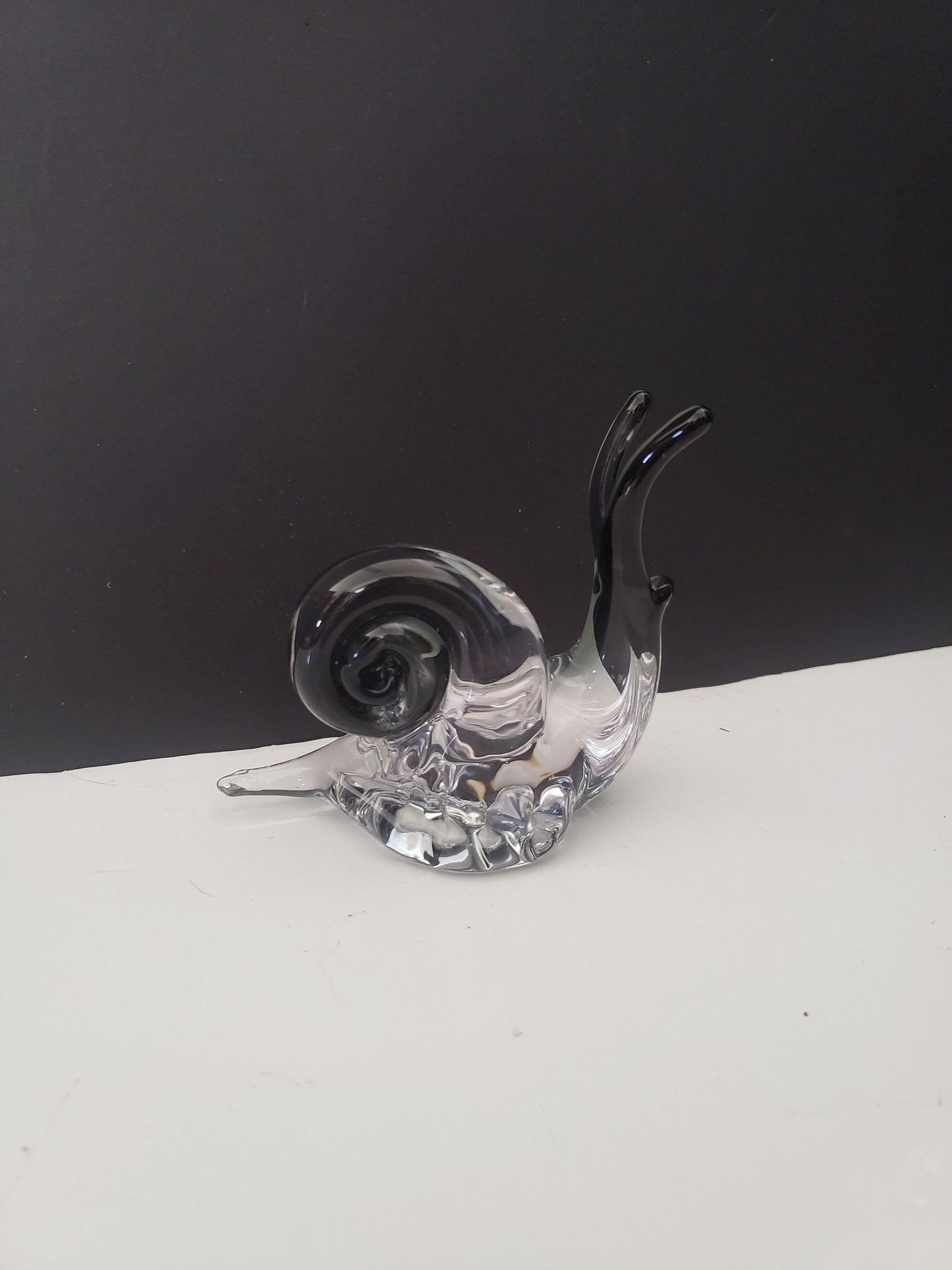 Vintage Murano Snail Figure