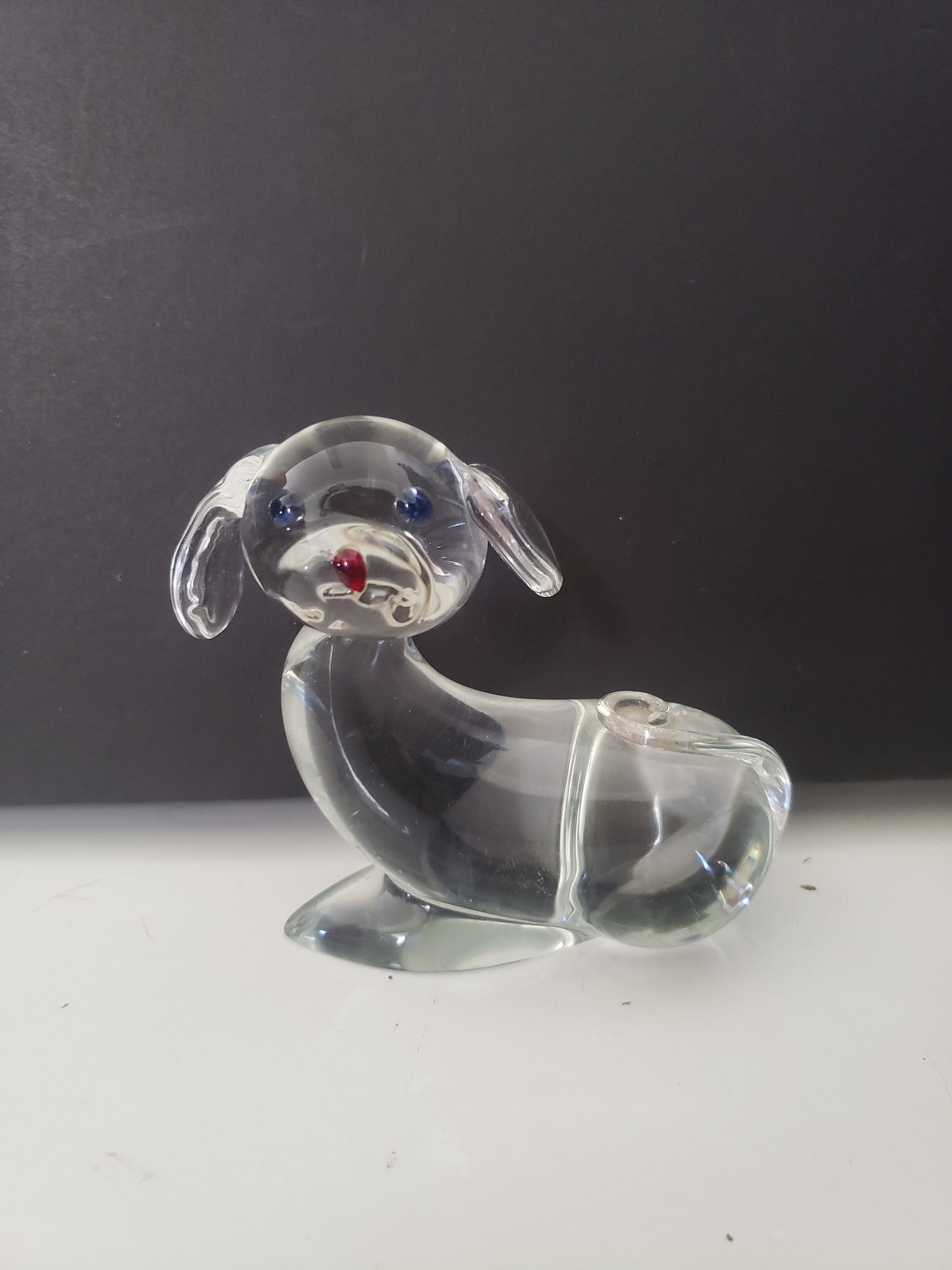 Vintage Murano Dog Figurine