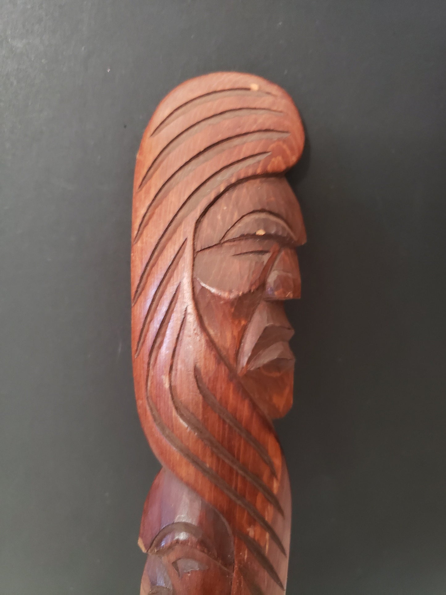 Signed First Nations Carved Letter Opener