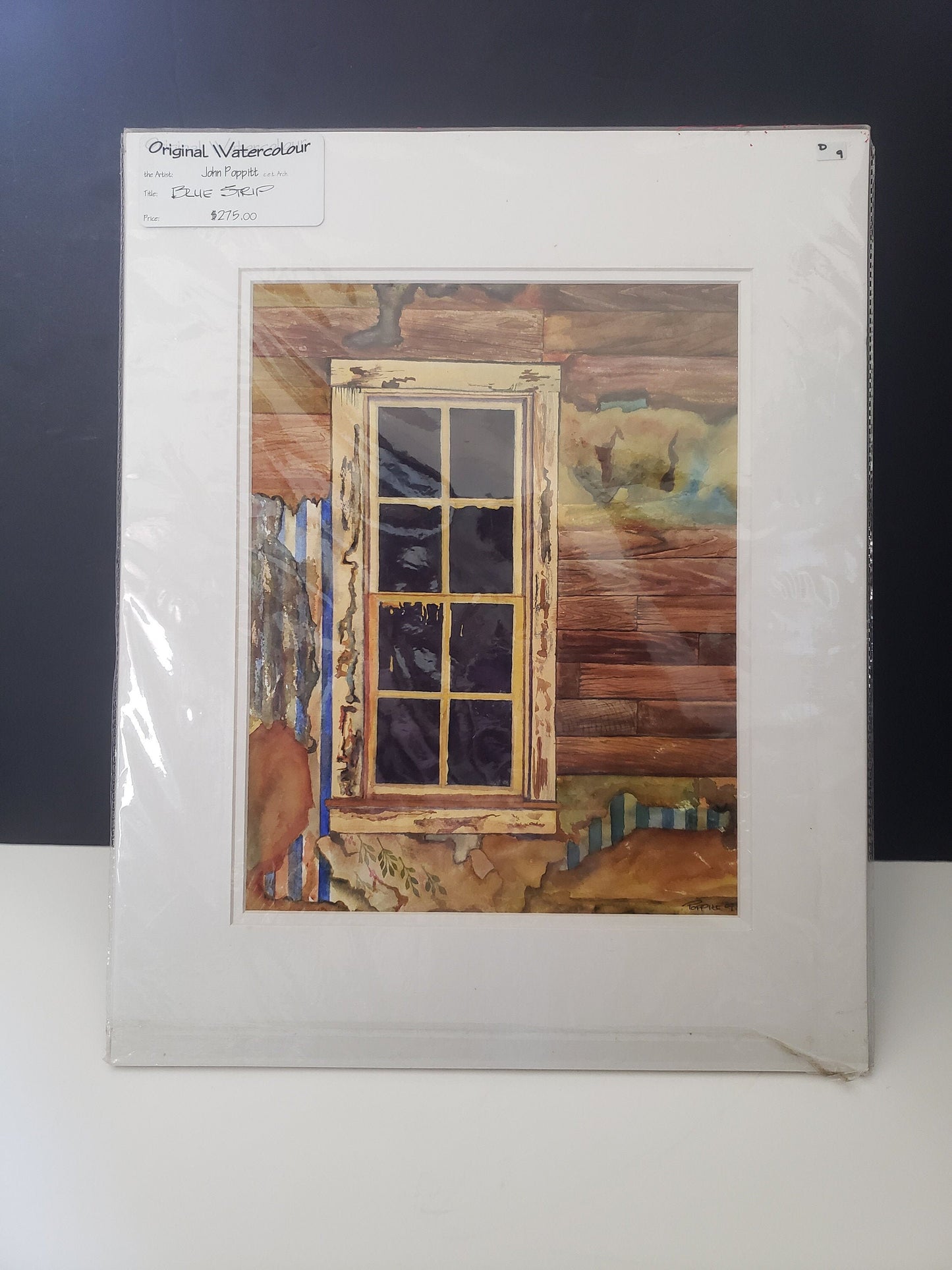 Orginal John Poppitt Watercolour Painting