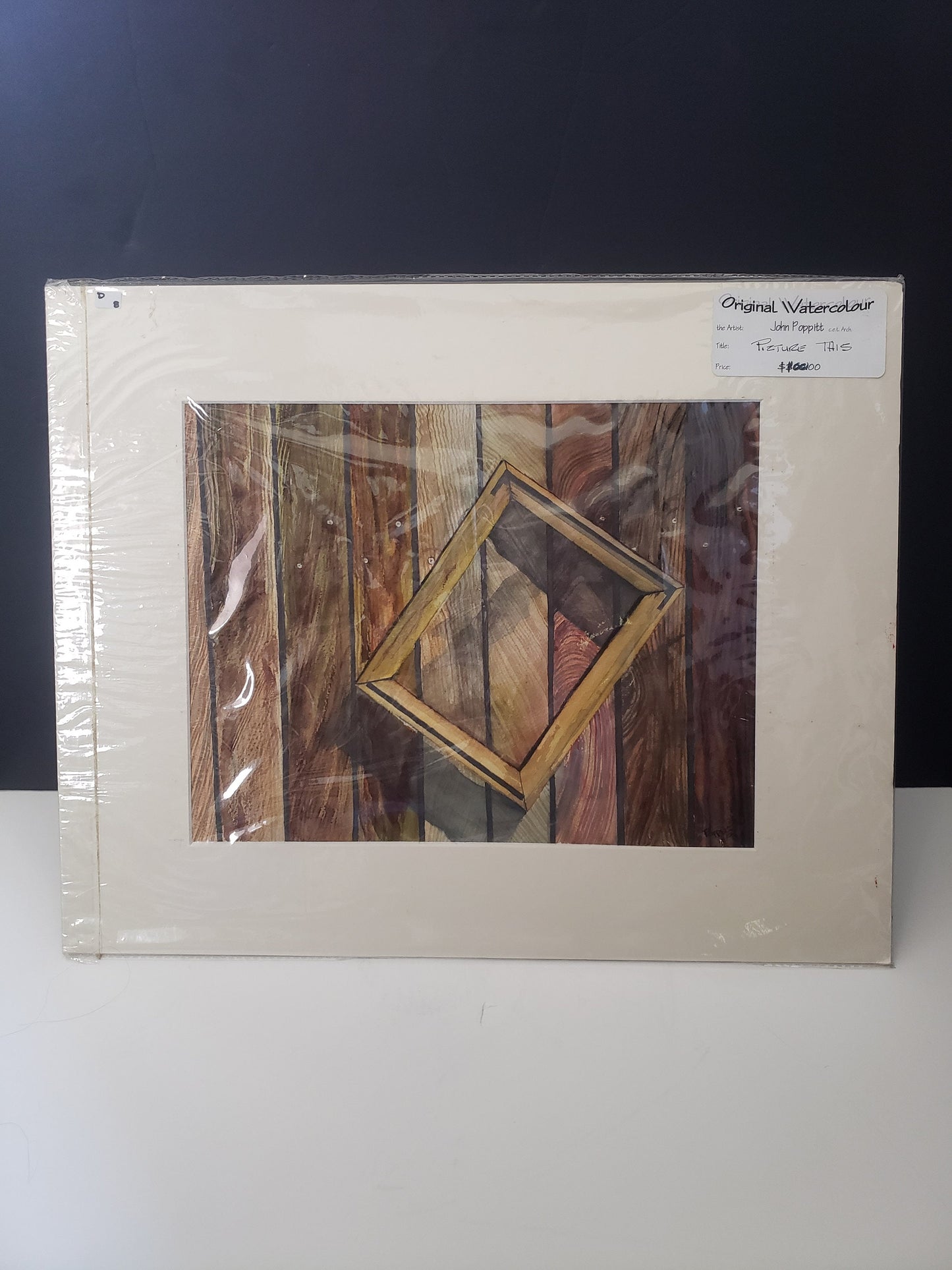 Orginal John Poppitt Watercolour Painting